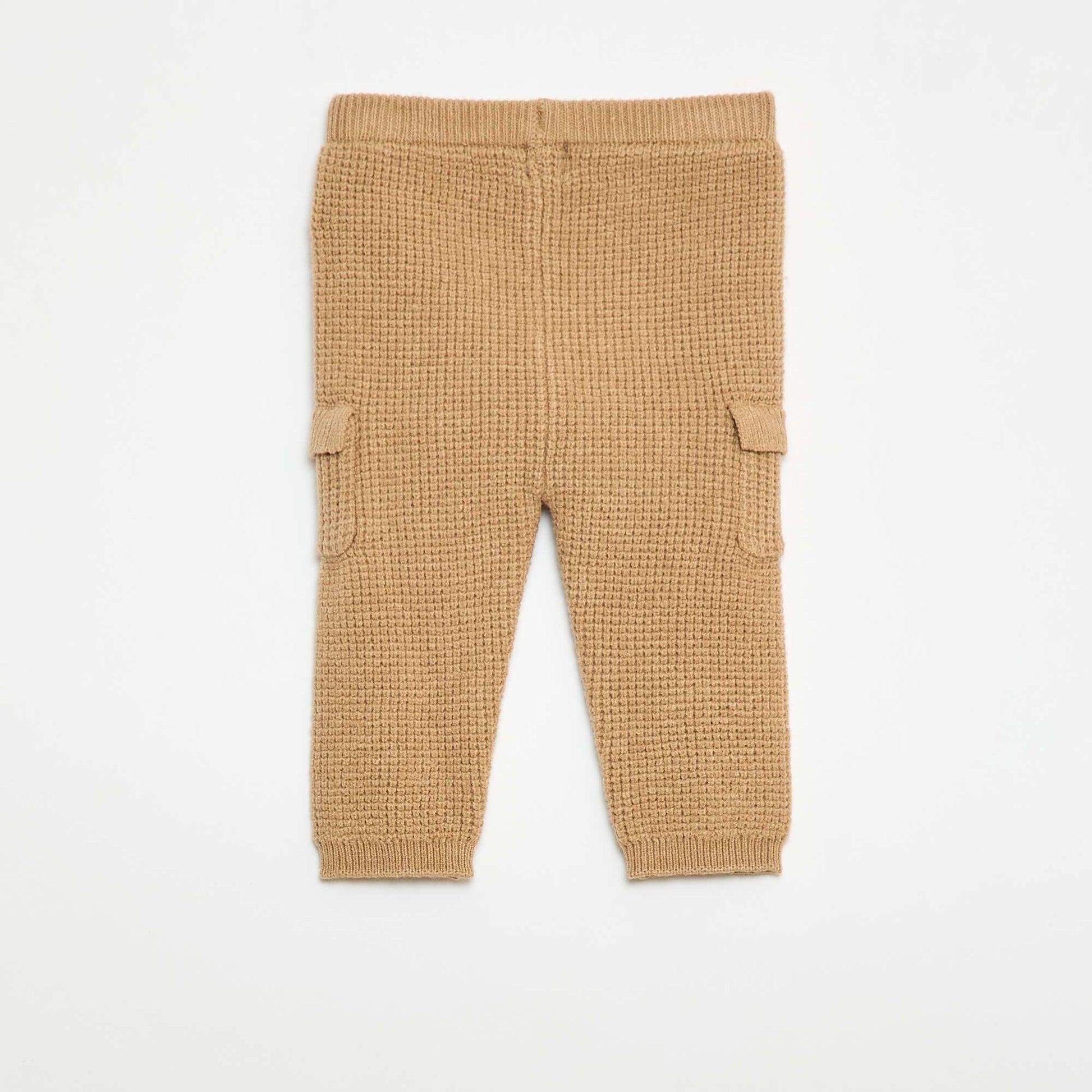 Knit Sweater + Pants Set - 2 Pieces BEIGE