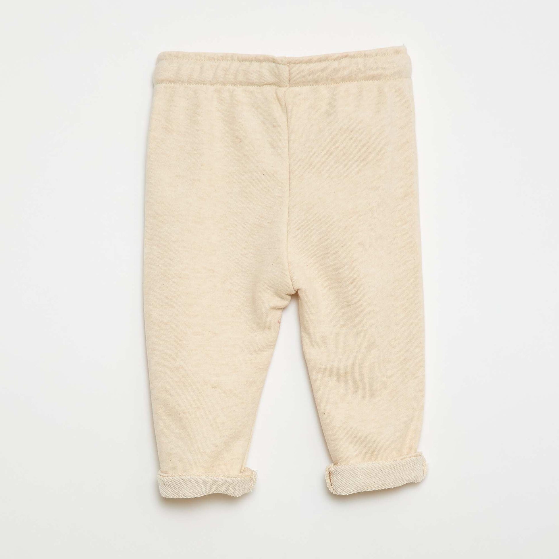 French Terry Jogger Pants BEIGE