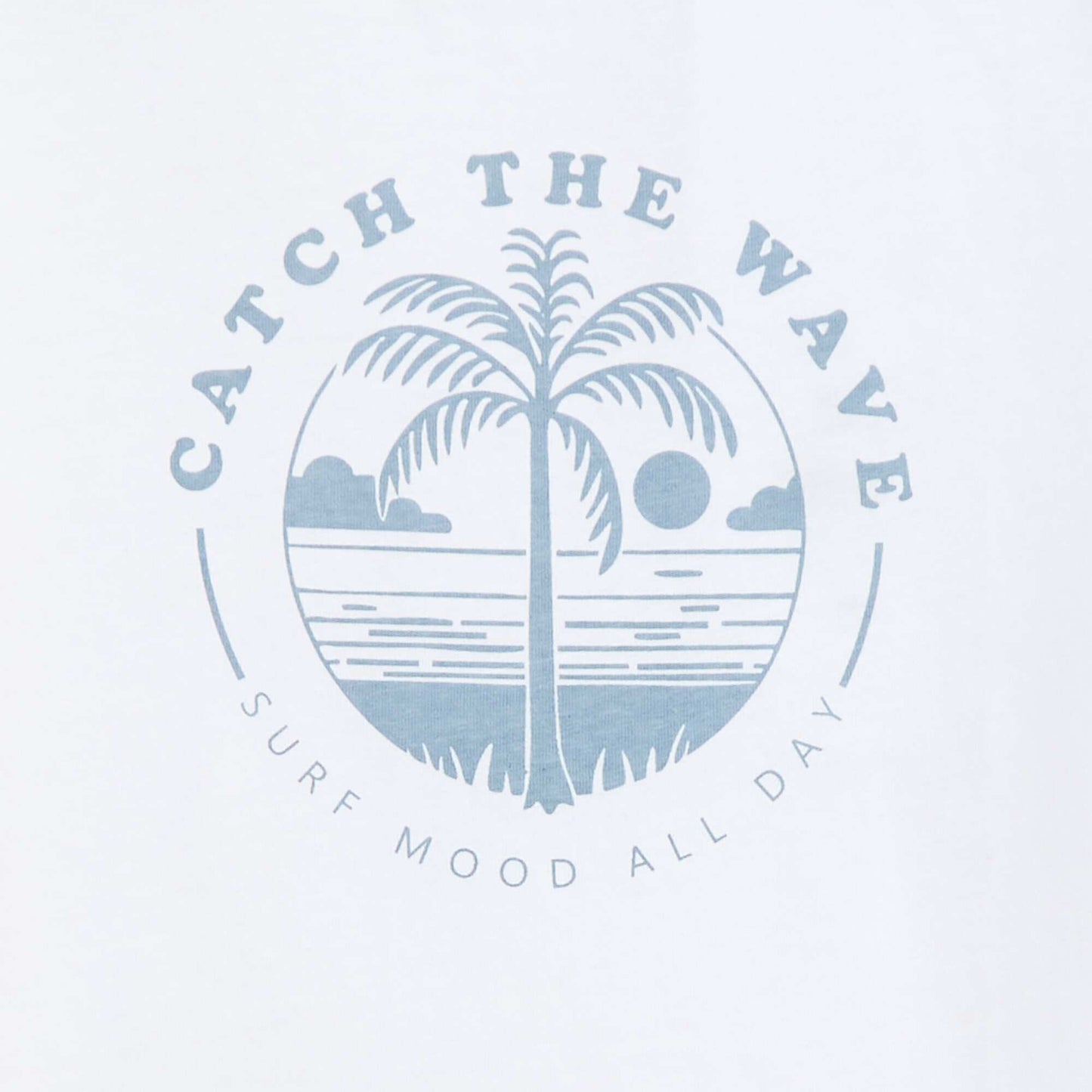 Slogan print t-shirt WHITE