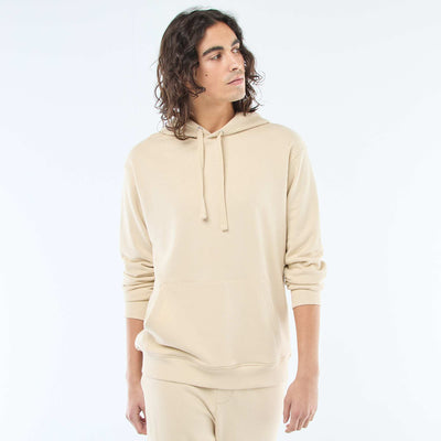 French Terry Hoodie BEIGE