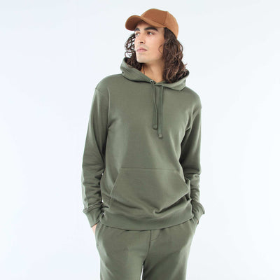 French Terry Hoodie GREEN