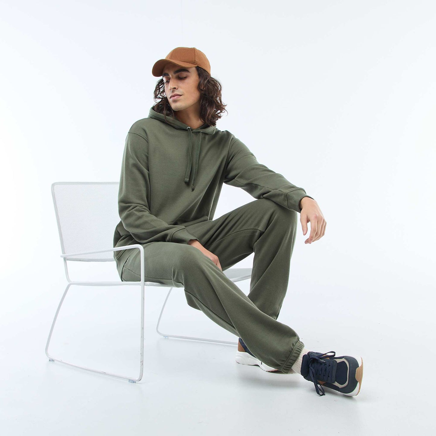 French Terry Hoodie GREEN