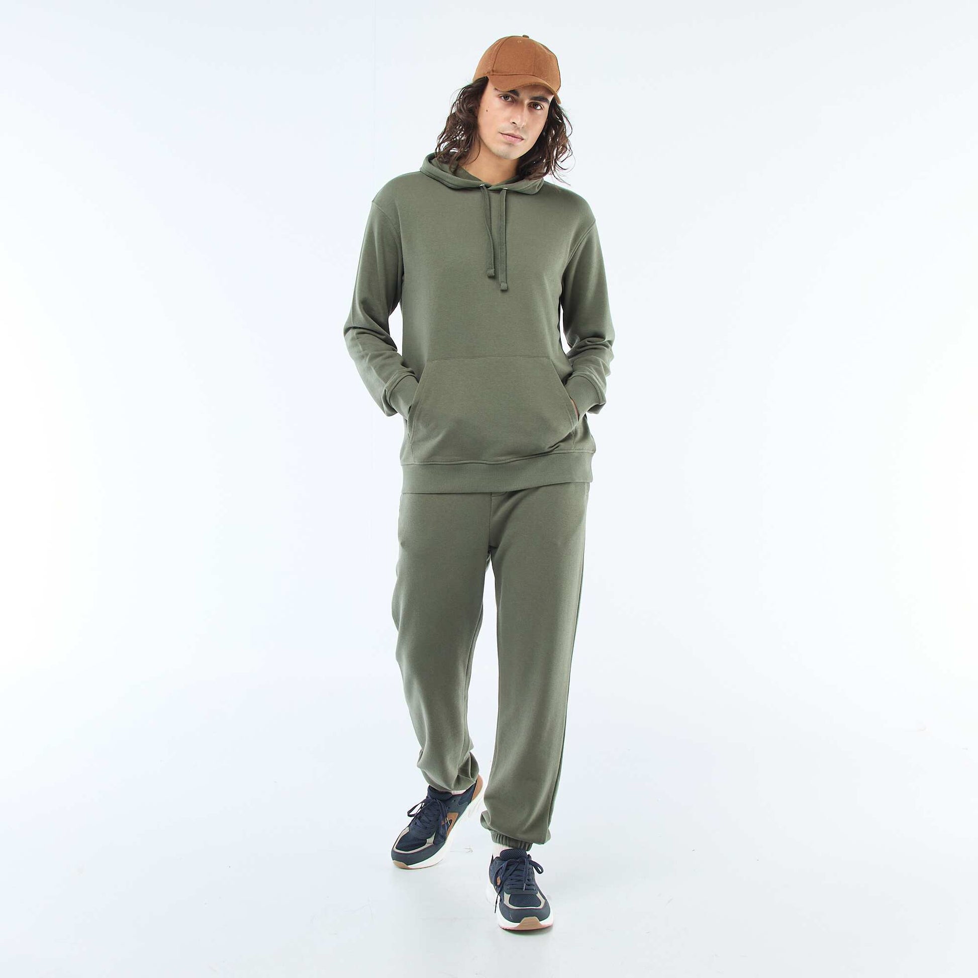 French Terry Hoodie GREEN