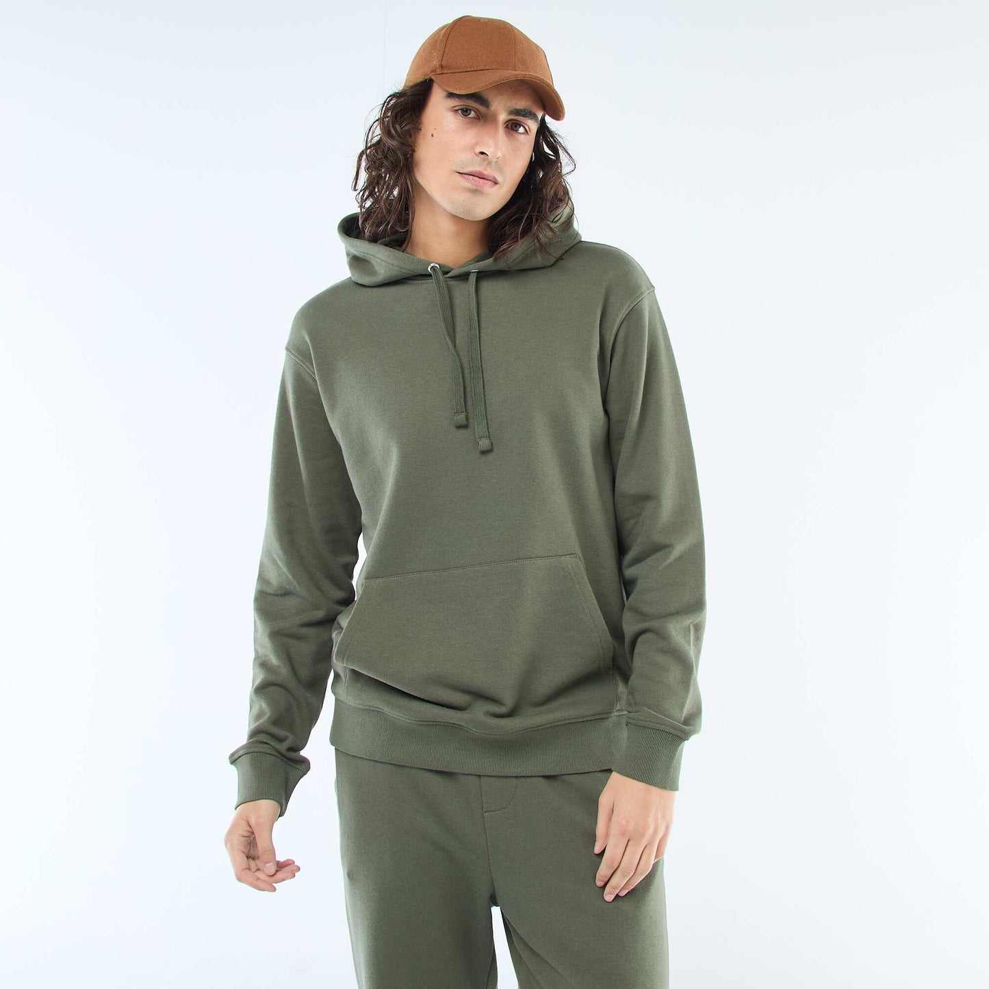 French Terry Hoodie GREEN