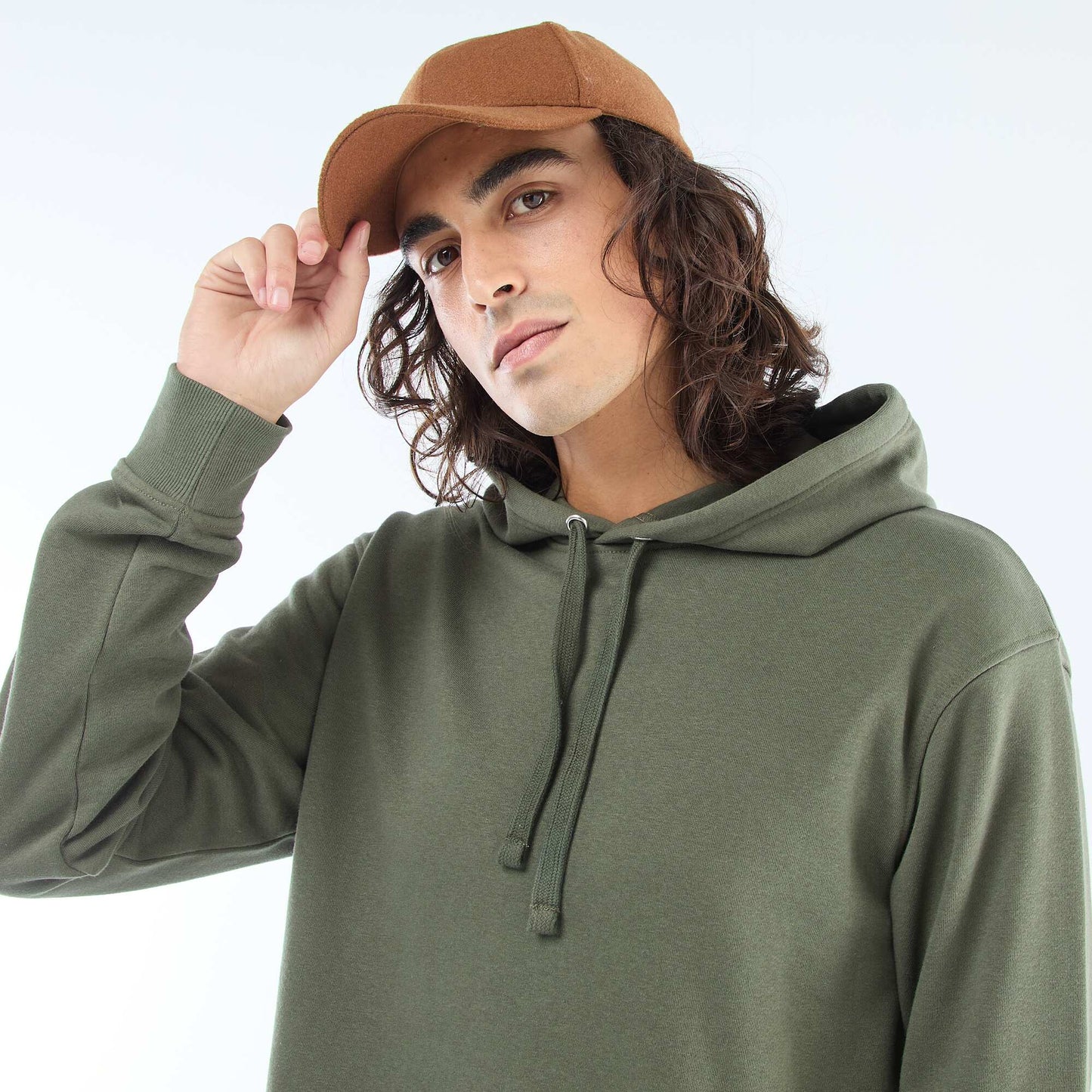 French Terry Hoodie GREEN