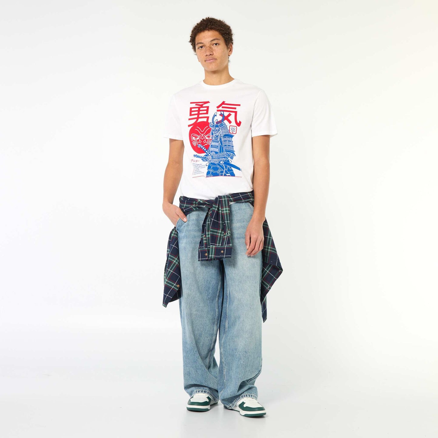 Printed Cotton T-Shirt WHITE