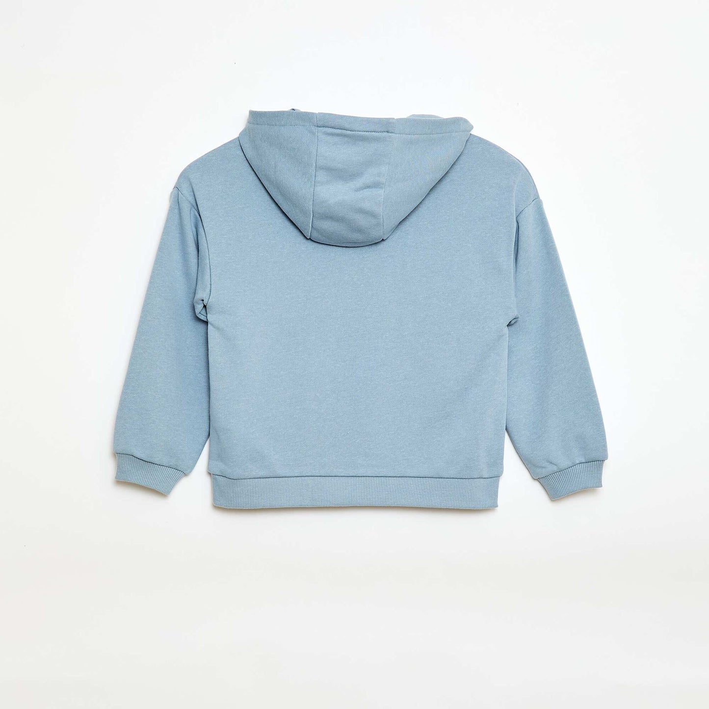 Loose Fit Hooded Sweatshirt BLUE