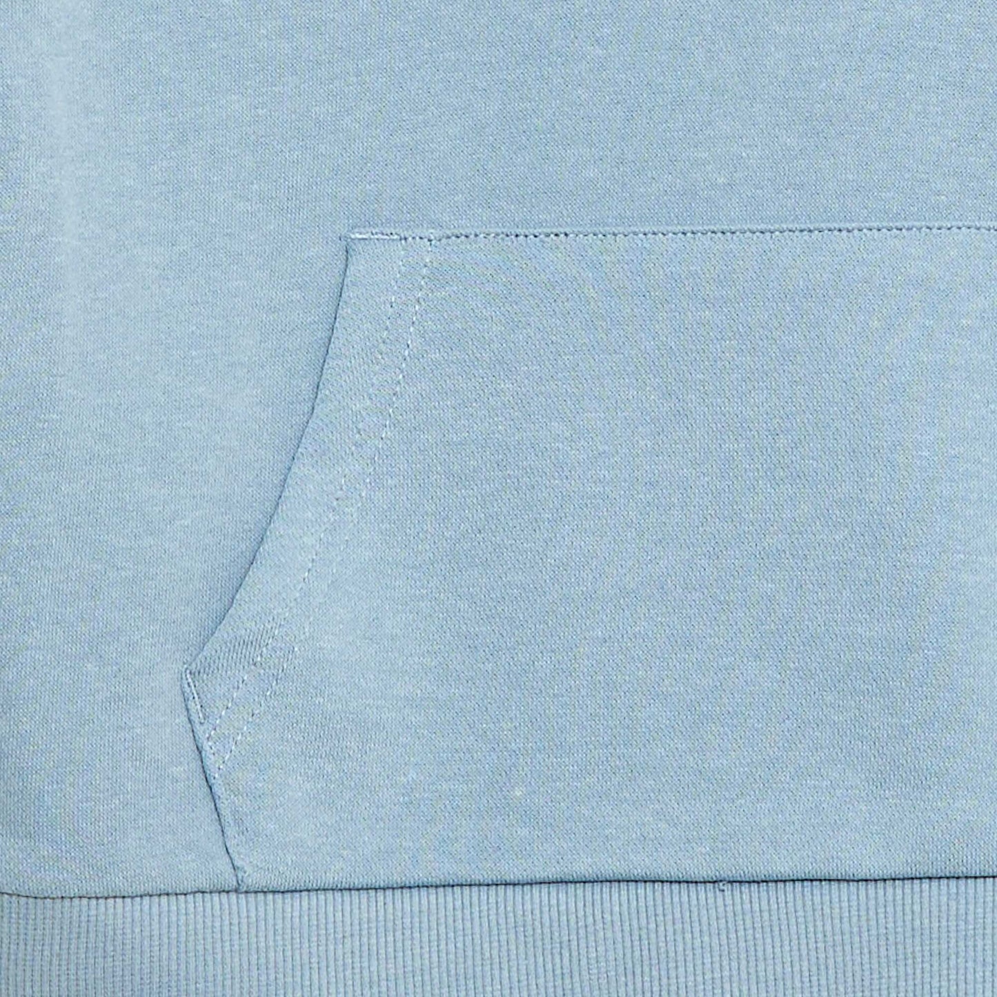 Loose Fit Hooded Sweatshirt BLUE