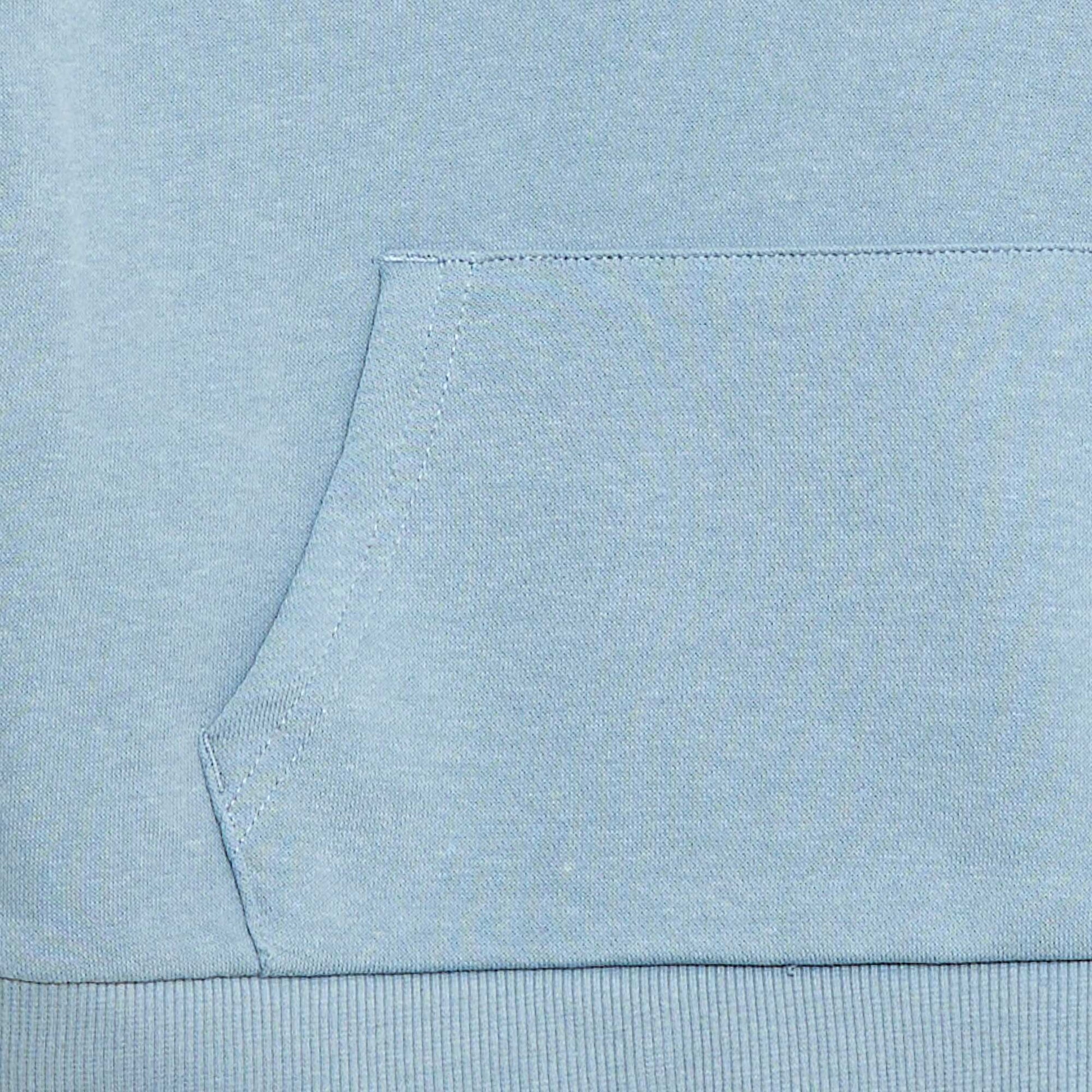 Loose Fit Hooded Sweatshirt BLUE