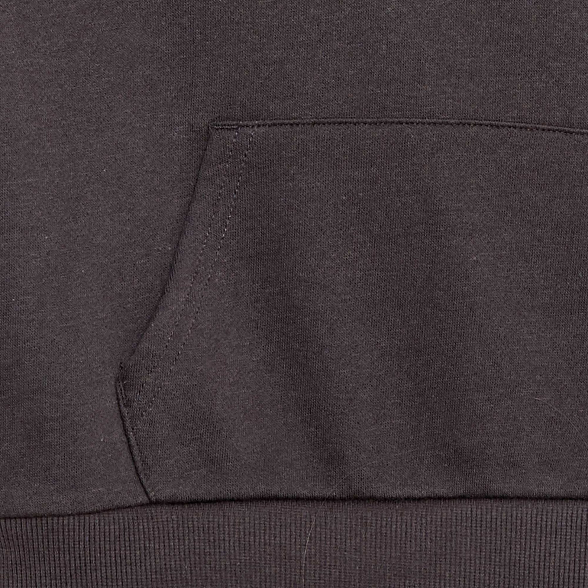 Loose Fit Hooded Sweatshirt BLACK
