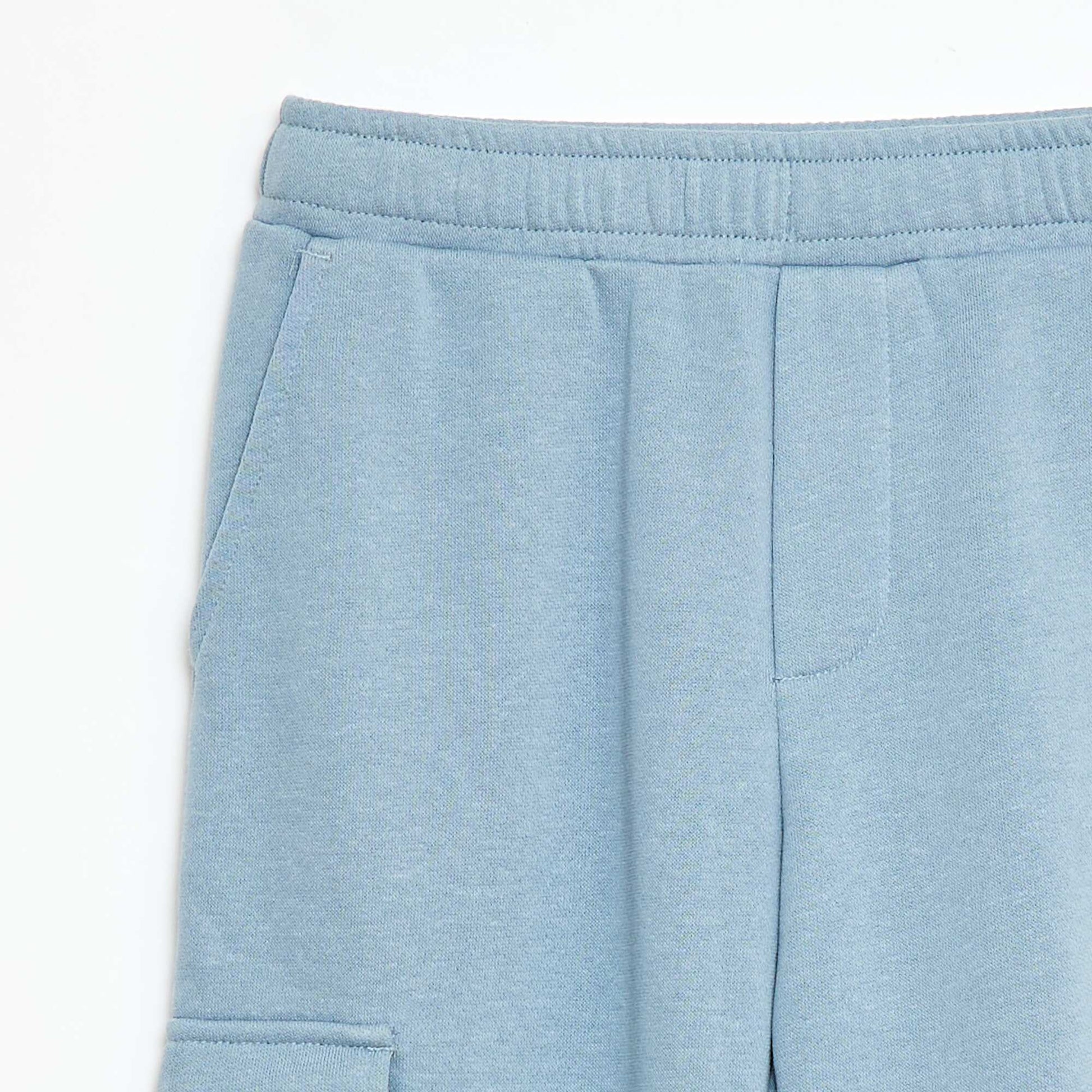 Cargo Joggers in French Terry BLUE