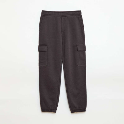 Cargo Joggers in French Terry BLACK