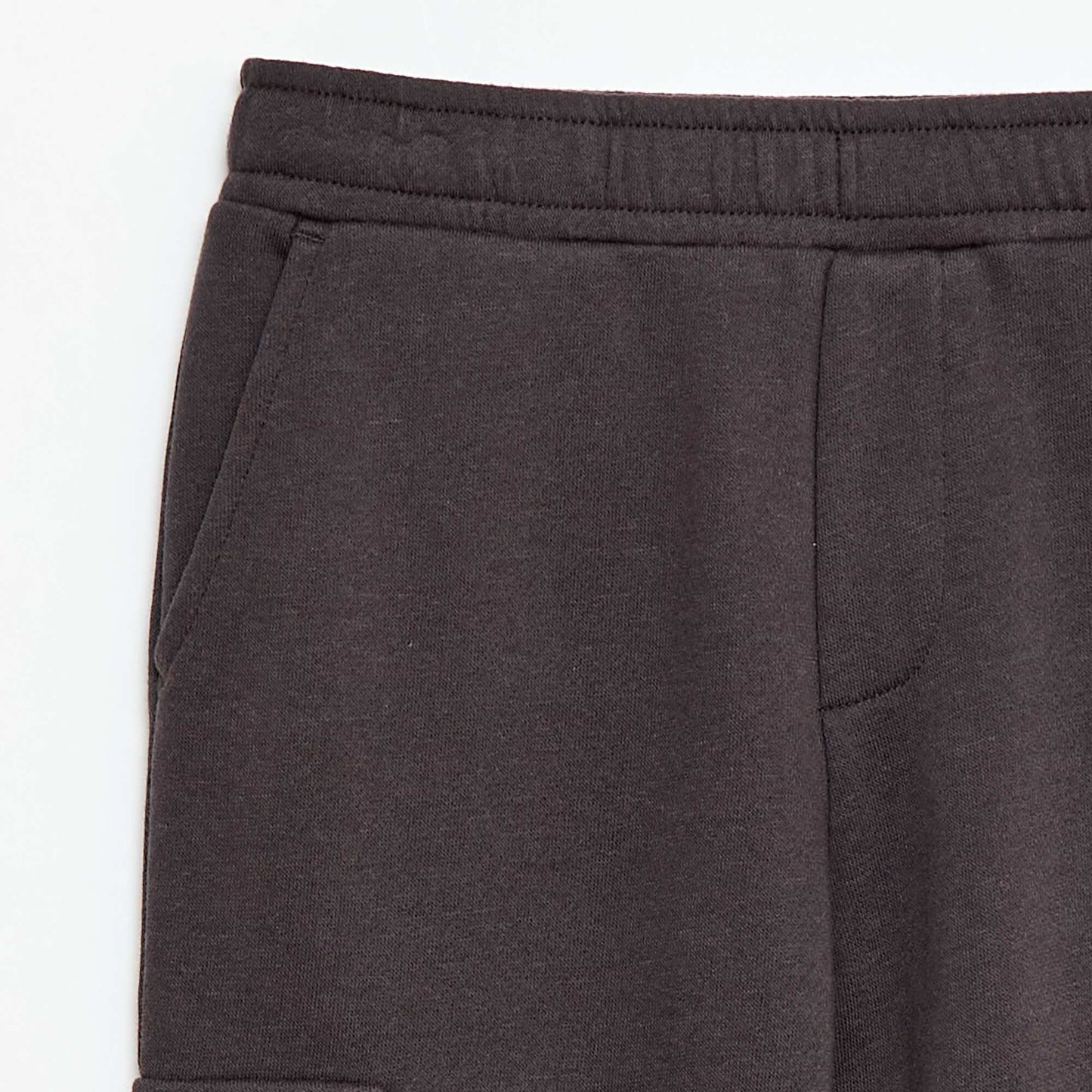 Cargo Joggers in French Terry BLACK