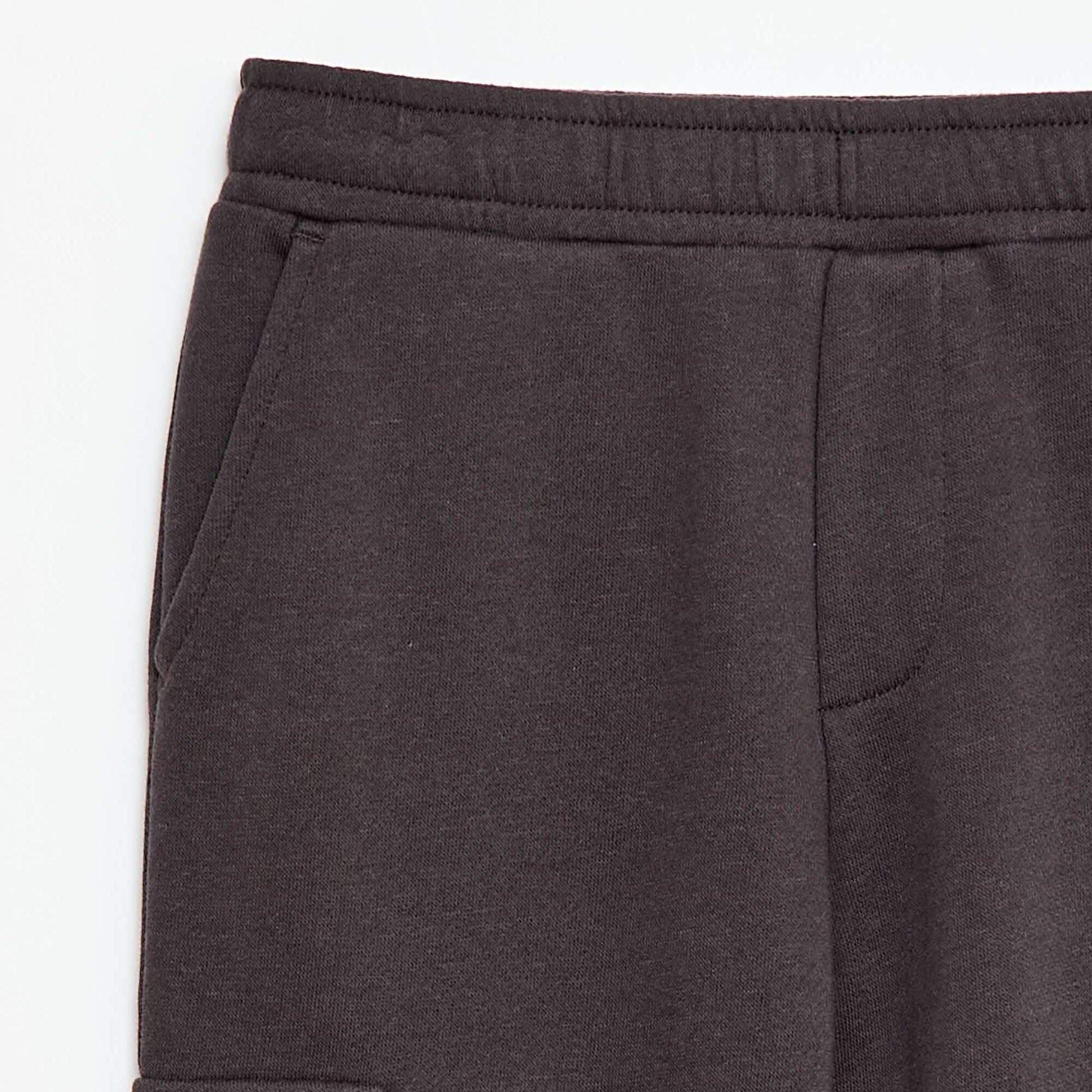 Cargo Joggers in French Terry BLACK