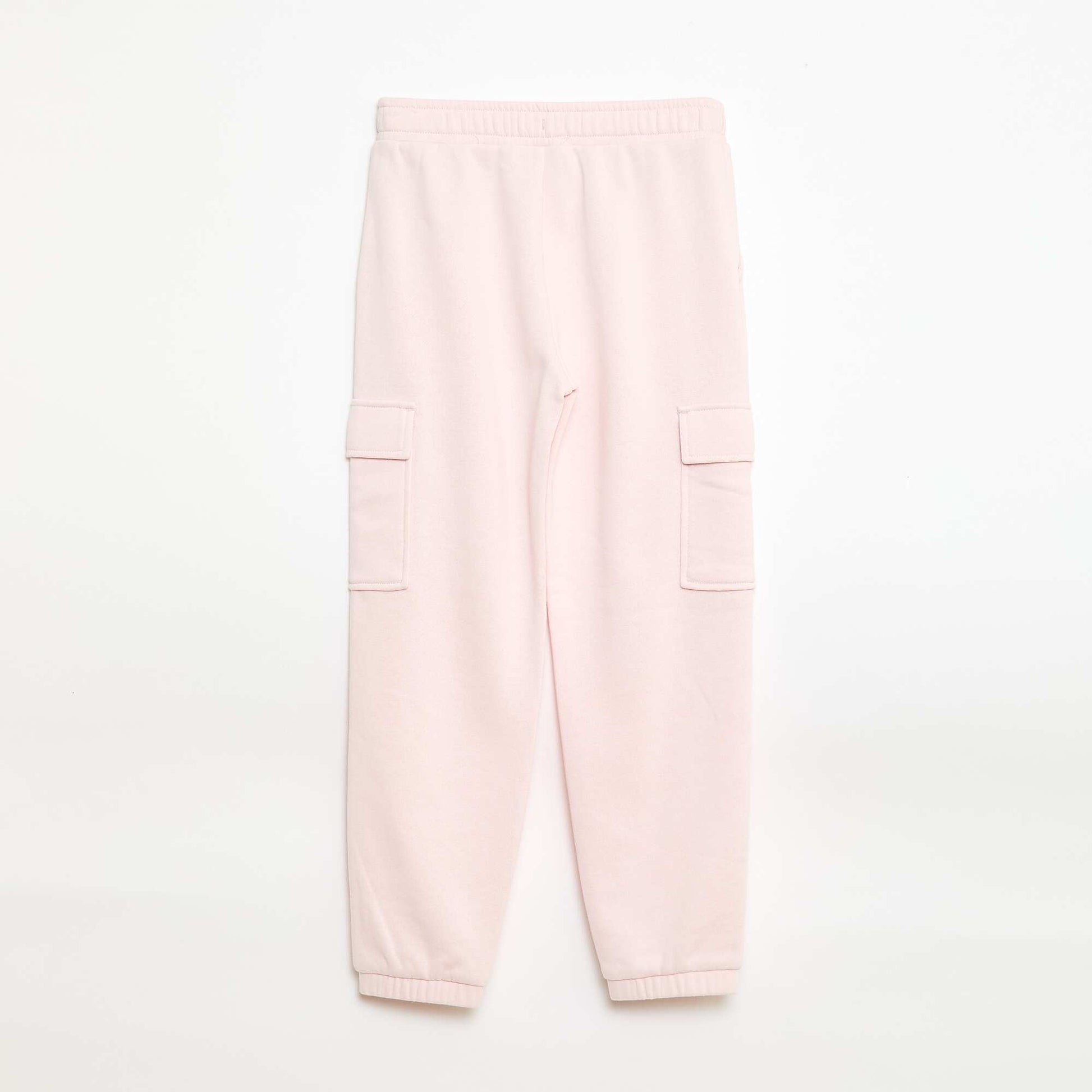 Cargo Joggers in French Terry PINK