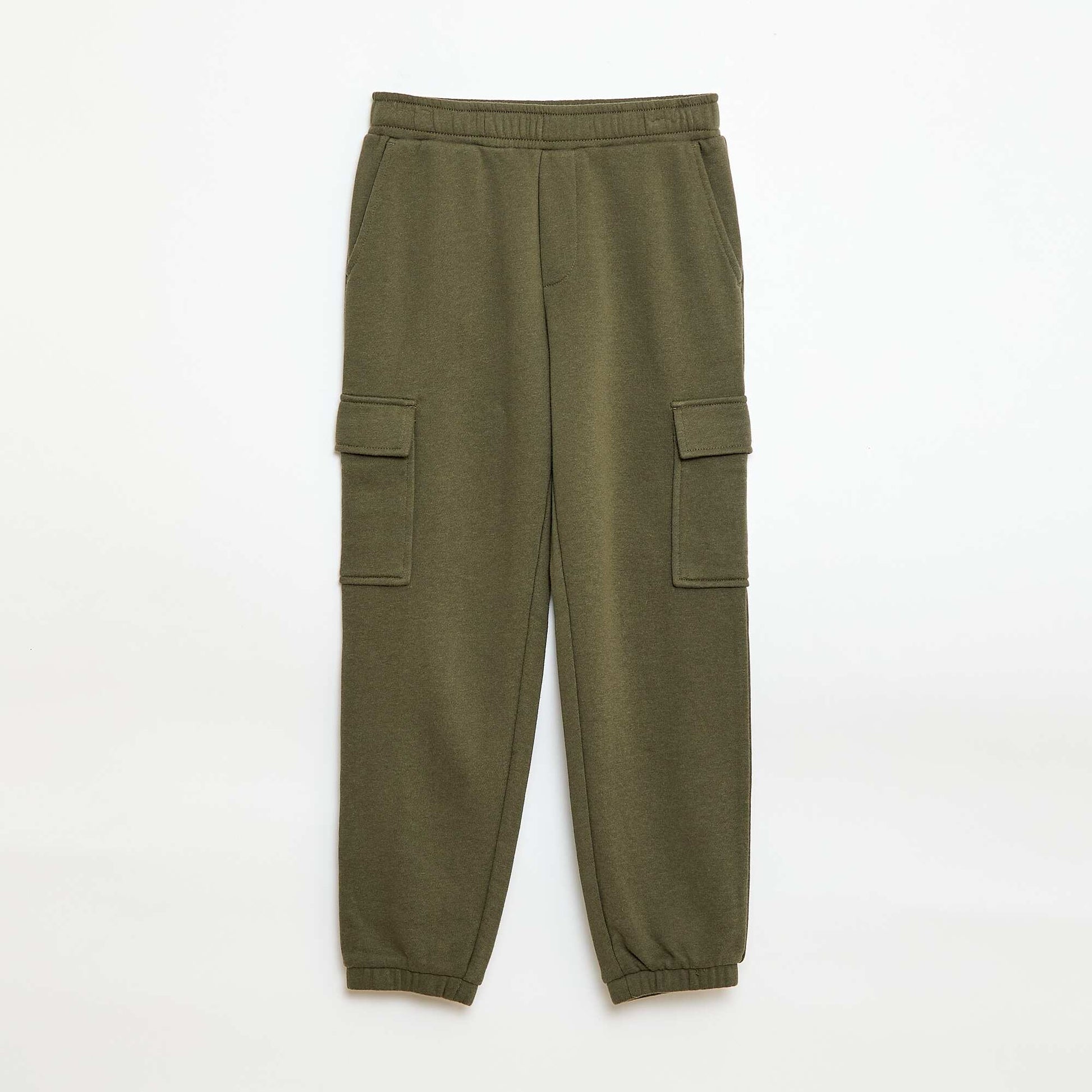 Cargo Joggers in French Terry GREEN