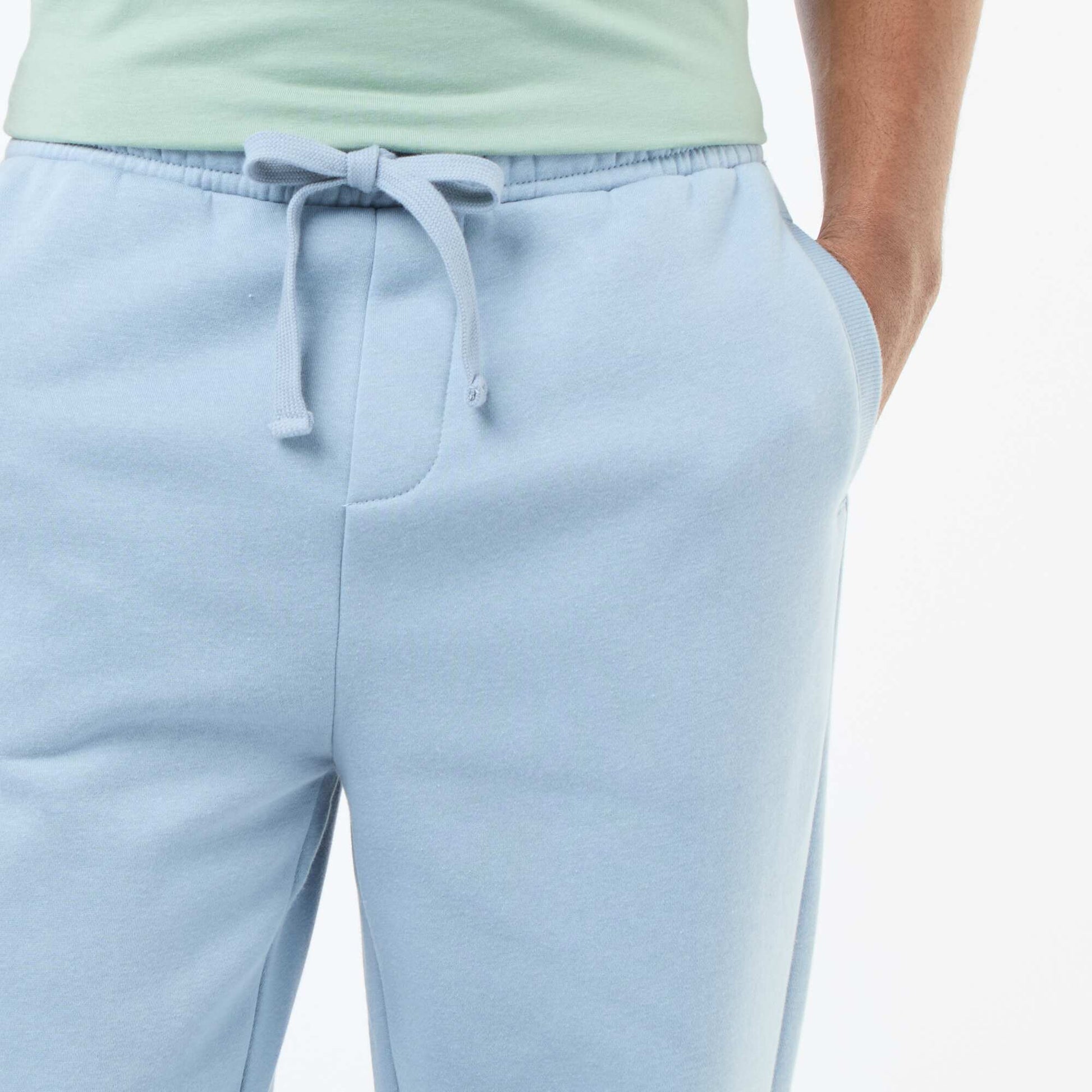 Solid French Terry Joggers BLUE