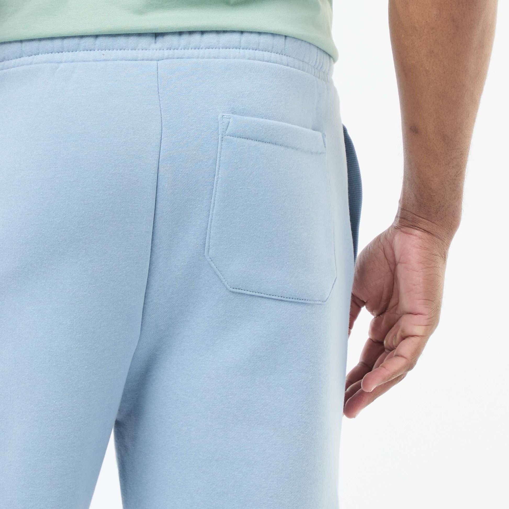 Solid French Terry Joggers BLUE