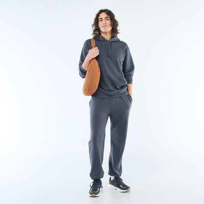 Solid French Terry Joggers BLUE