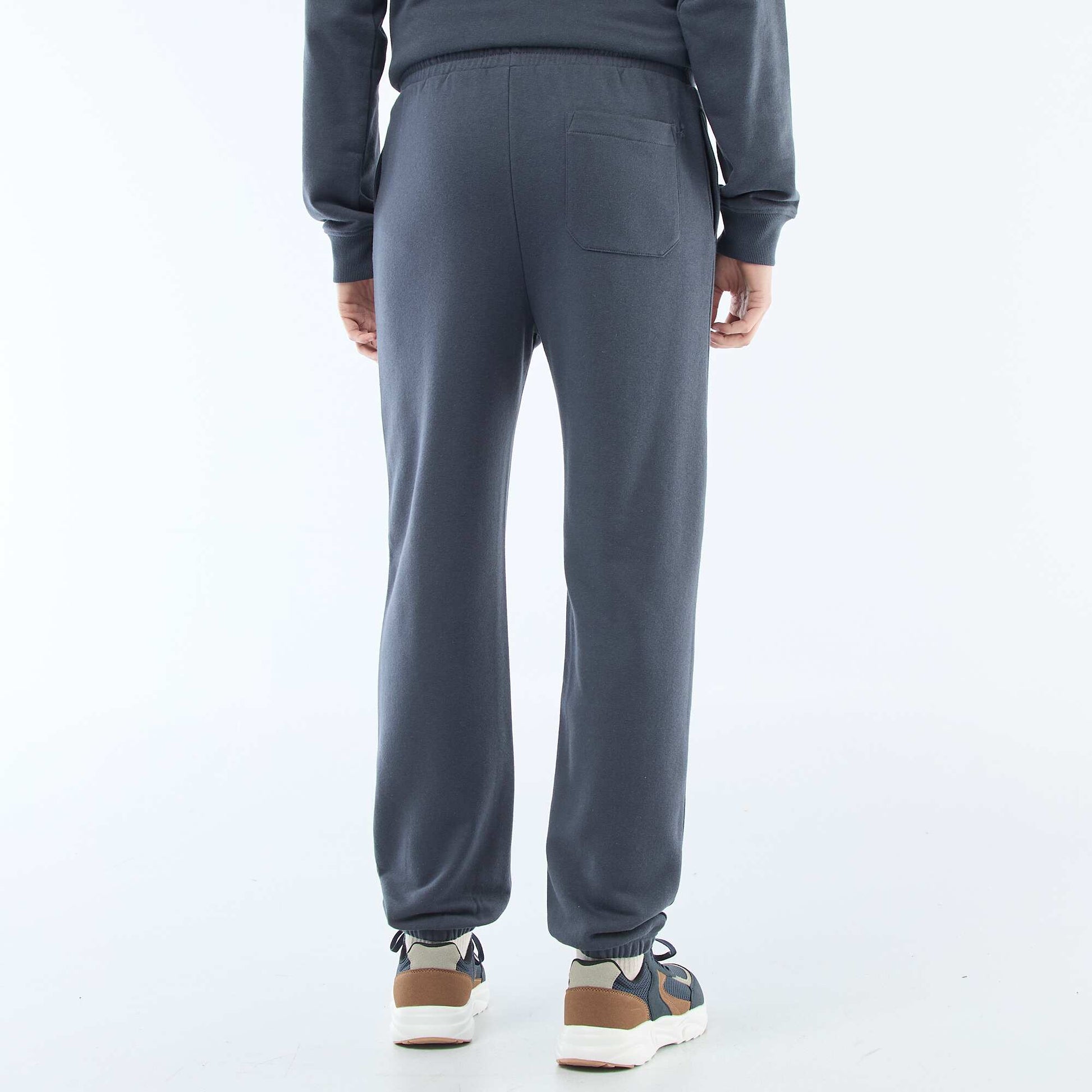 Solid French Terry Joggers BLUE