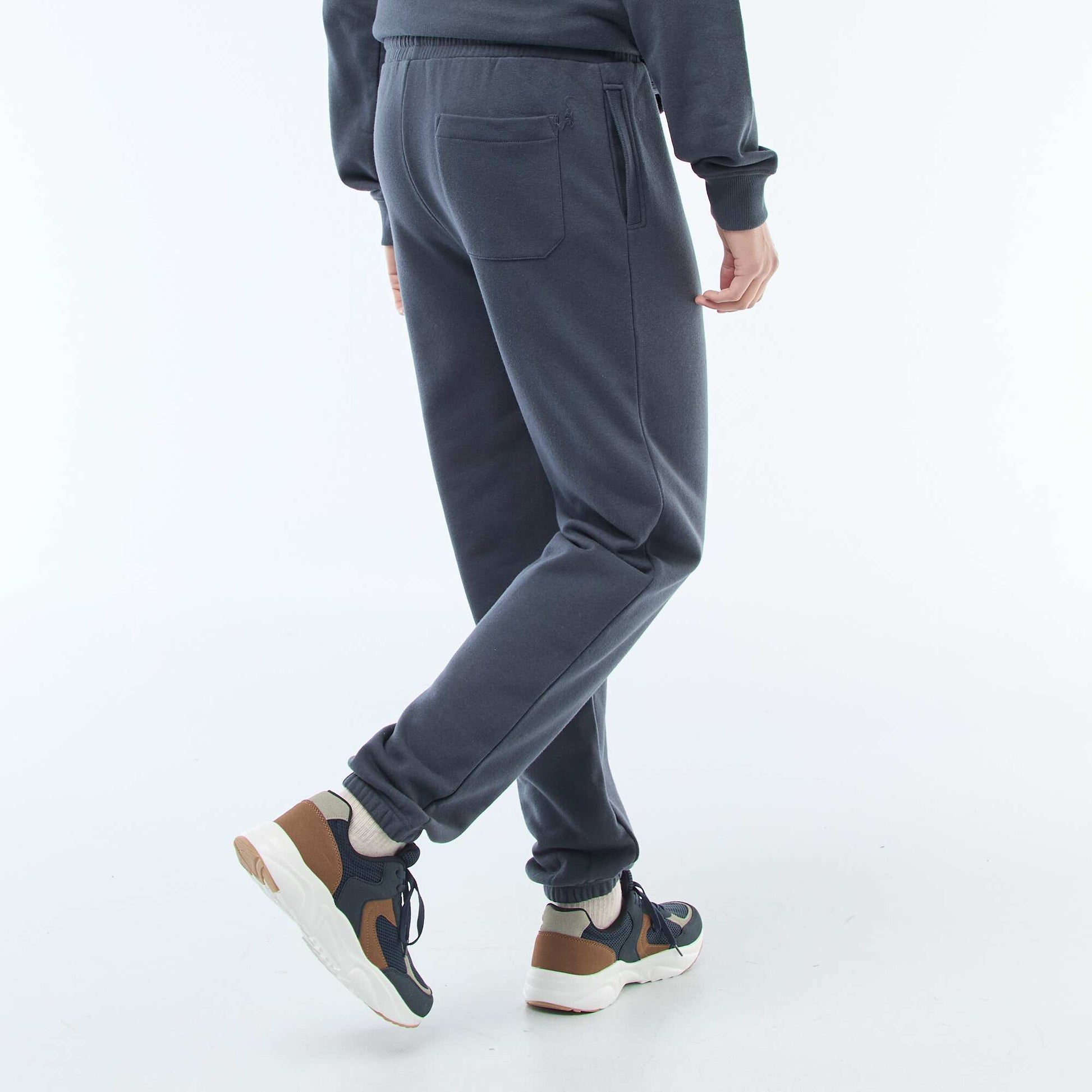 Solid French Terry Joggers BLUE