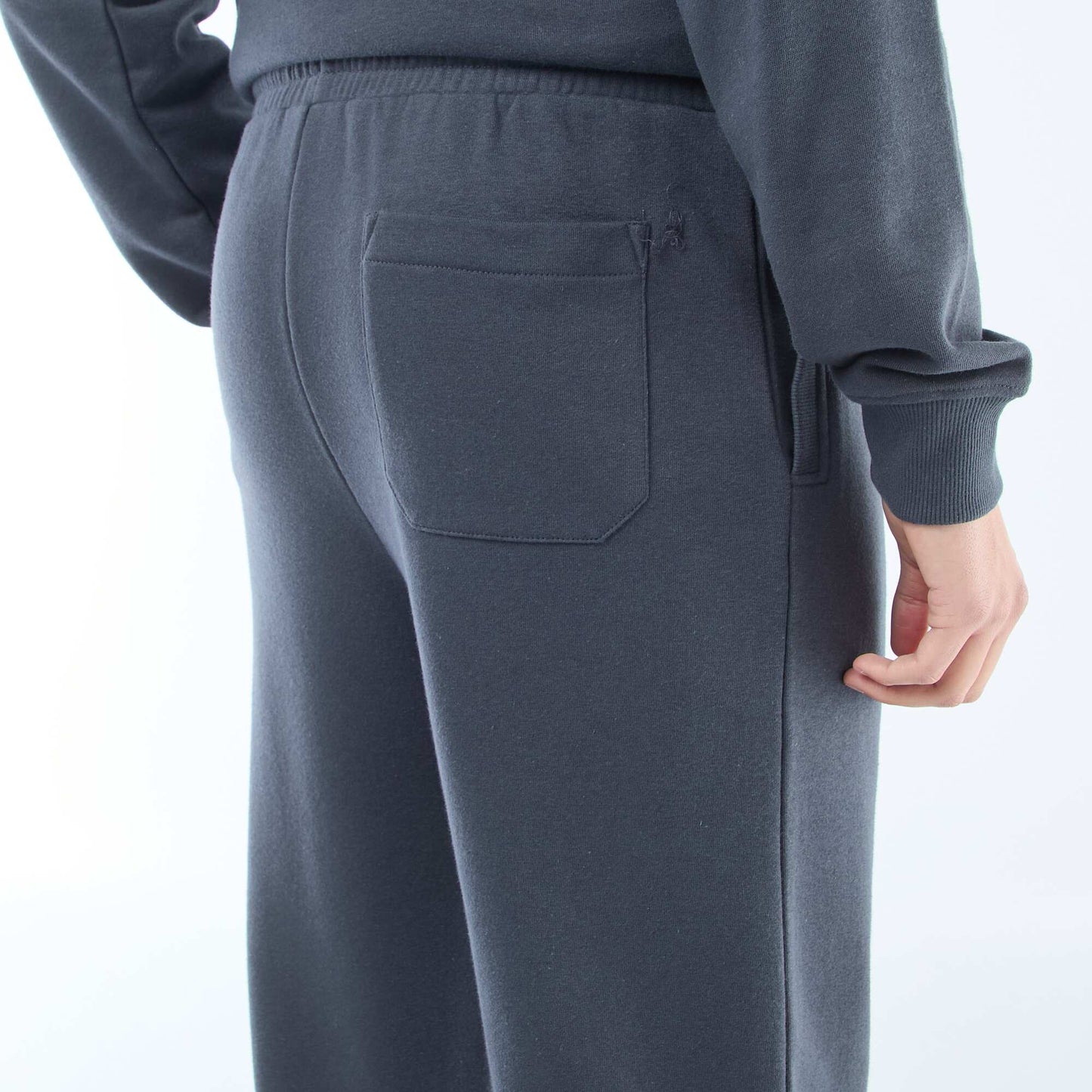 Solid French Terry Joggers BLUE