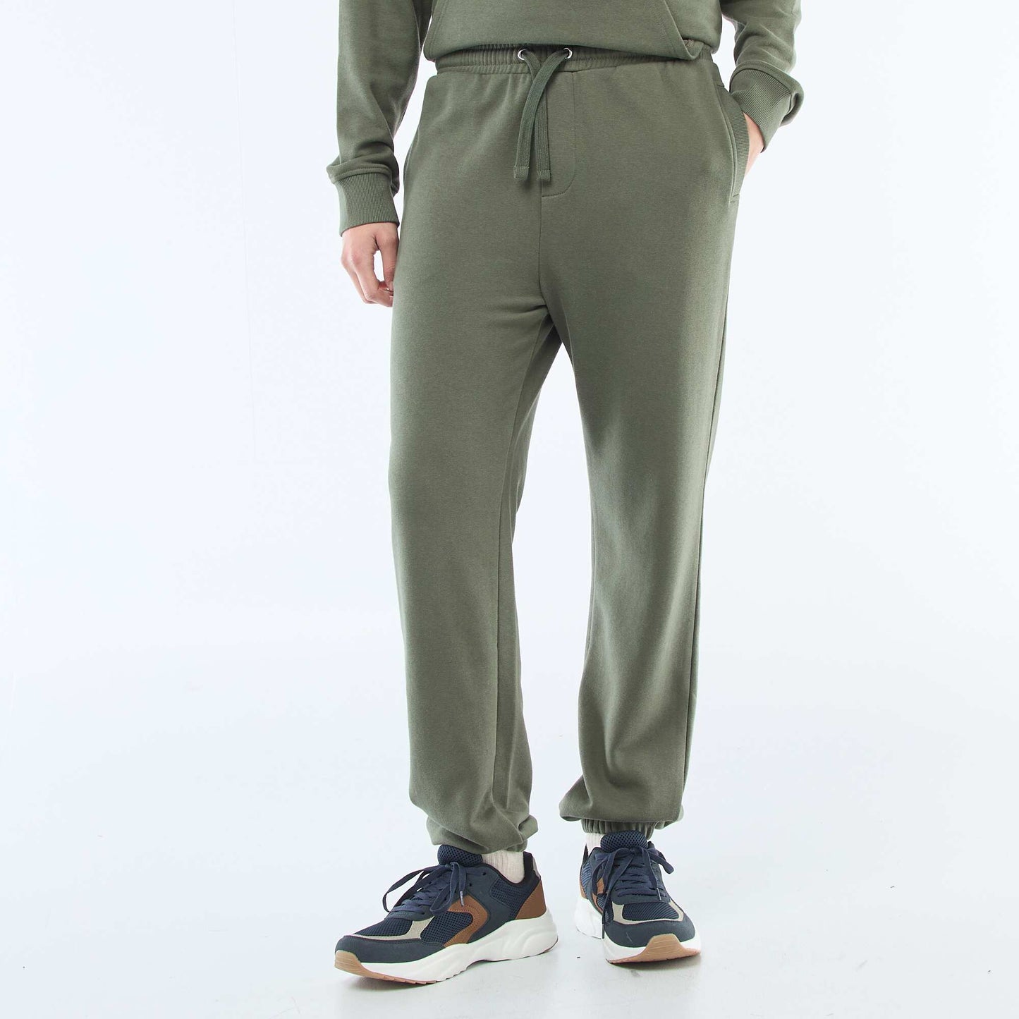Solid French Terry Joggers GREEN