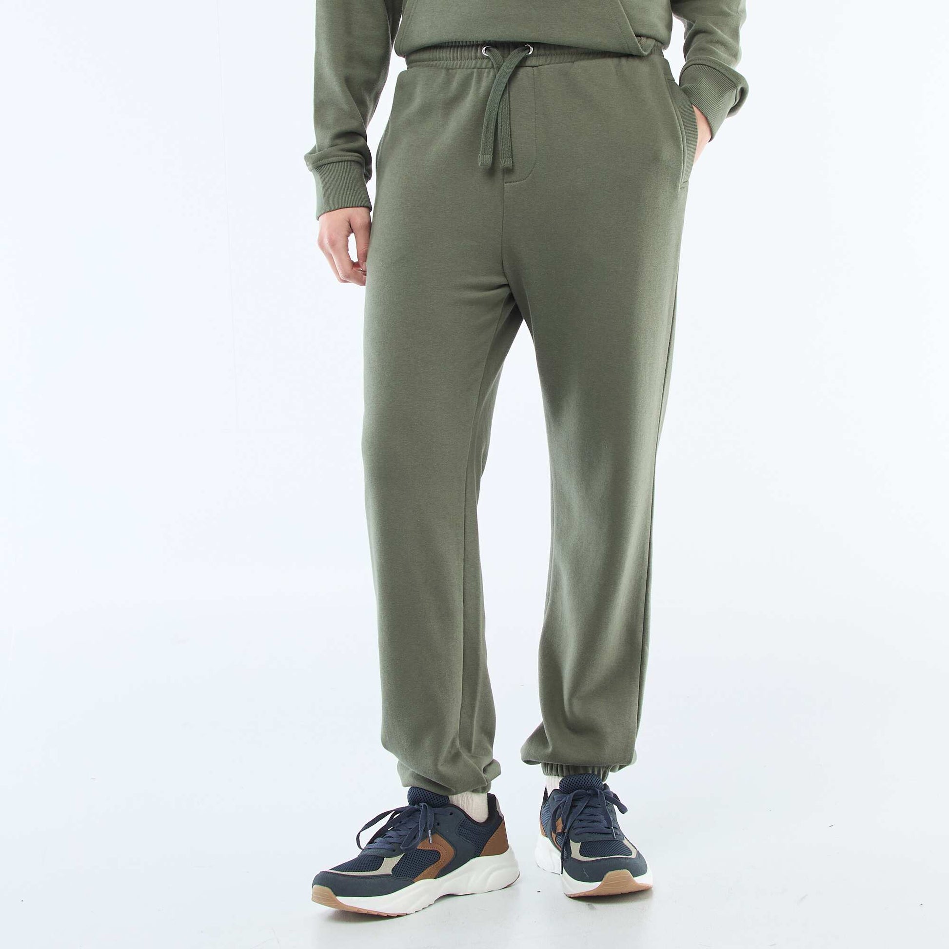 Solid French Terry Joggers GREEN