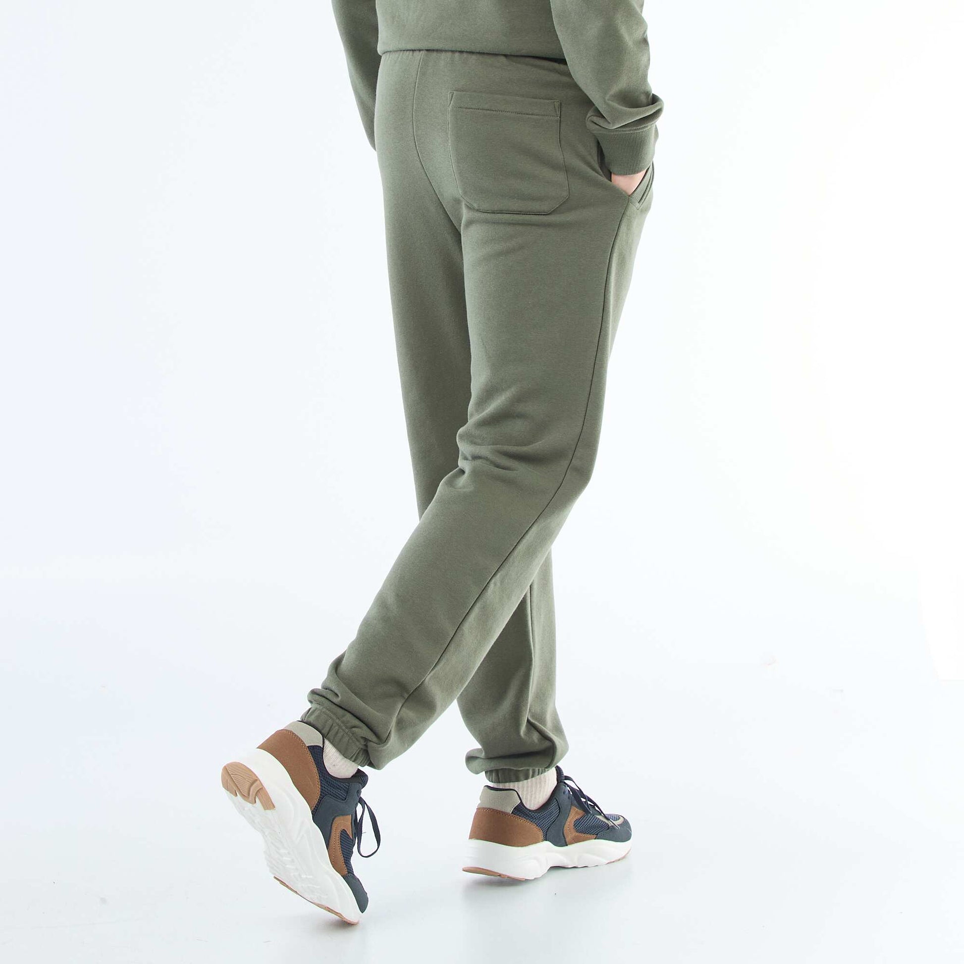 Solid French Terry Joggers GREEN