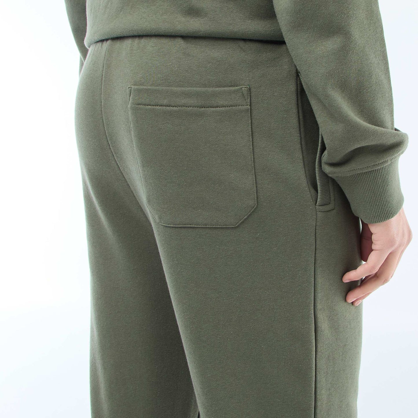 Solid French Terry Joggers GREEN