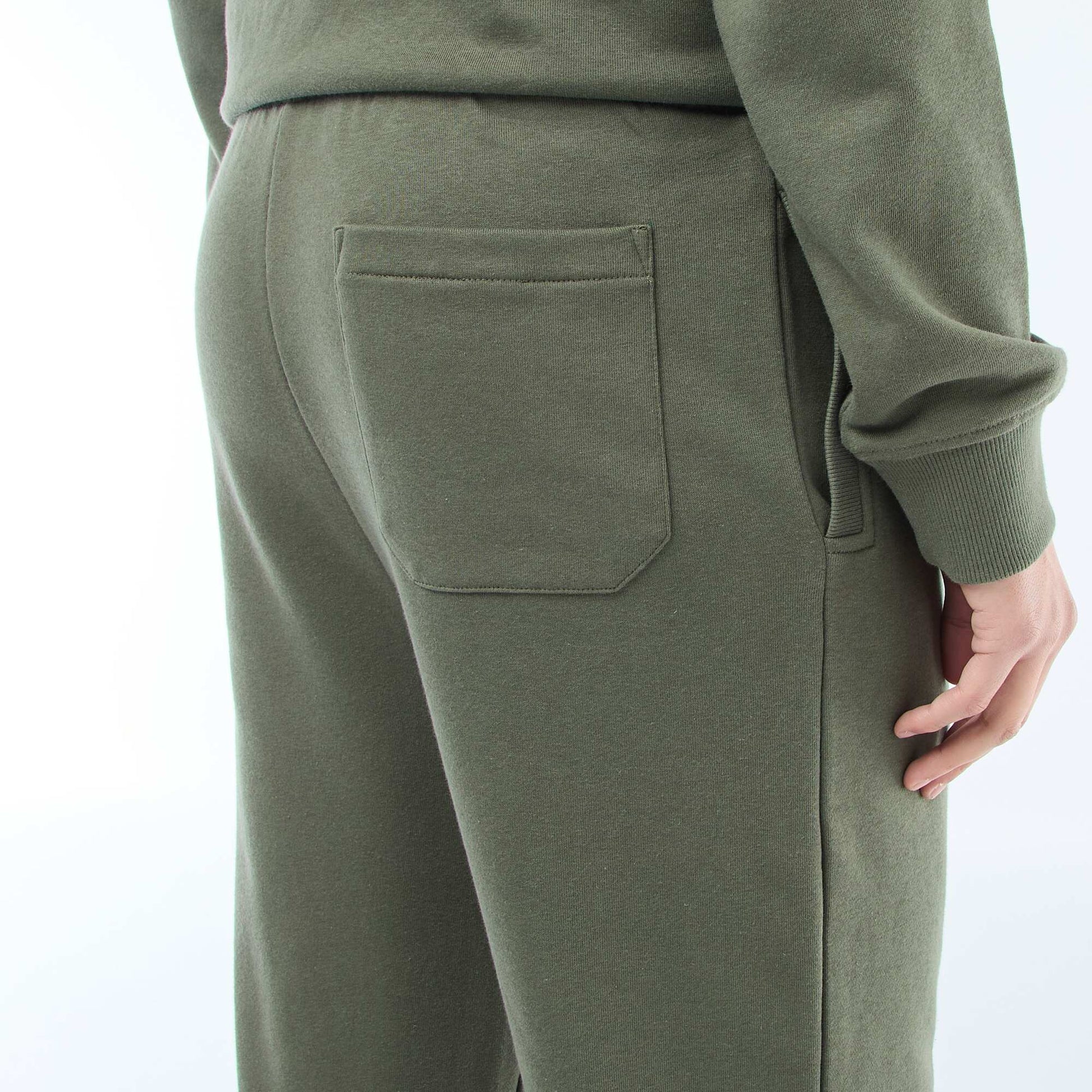 Solid French Terry Joggers GREEN