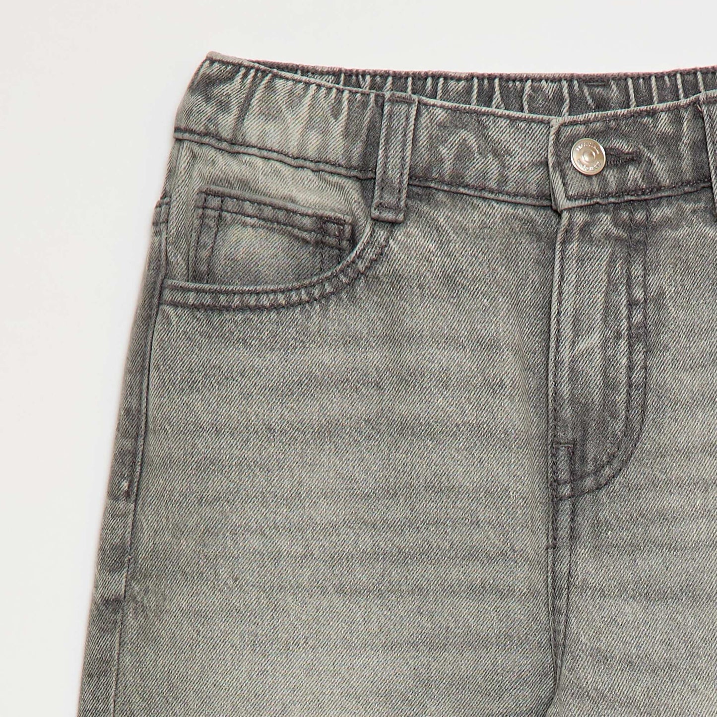 Comfort Fit Denim Jeans GREY