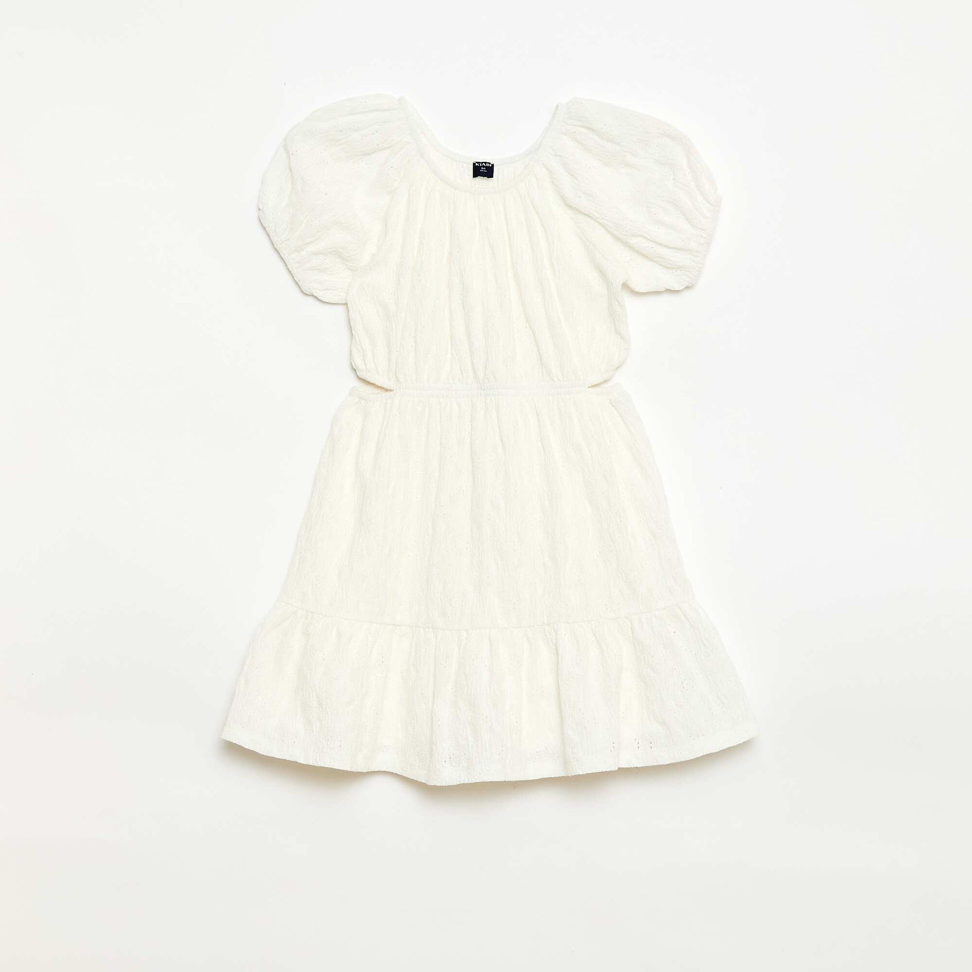 Broderie Anglaise Dress WHITE