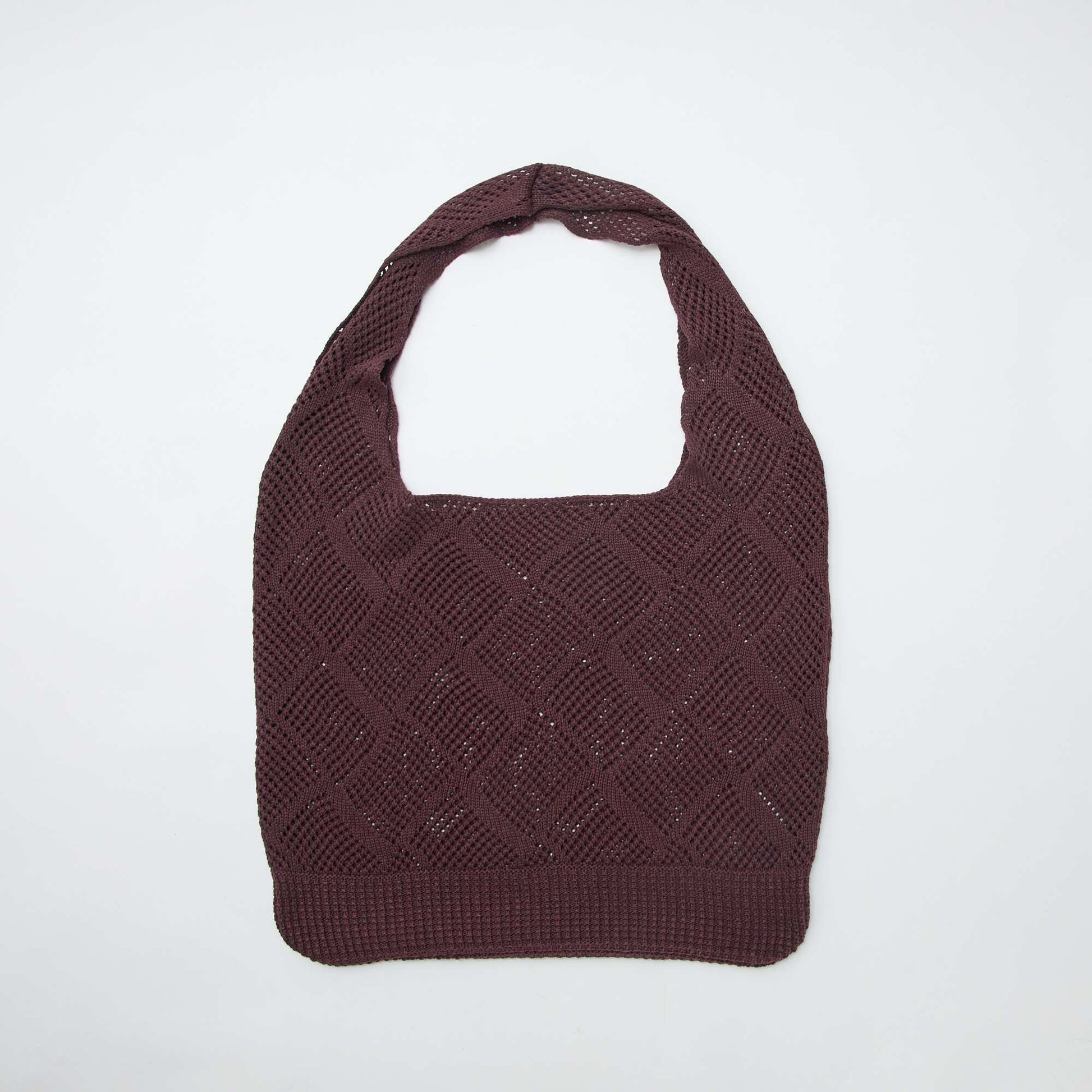 Crochet Crossbody Bag PURPLE