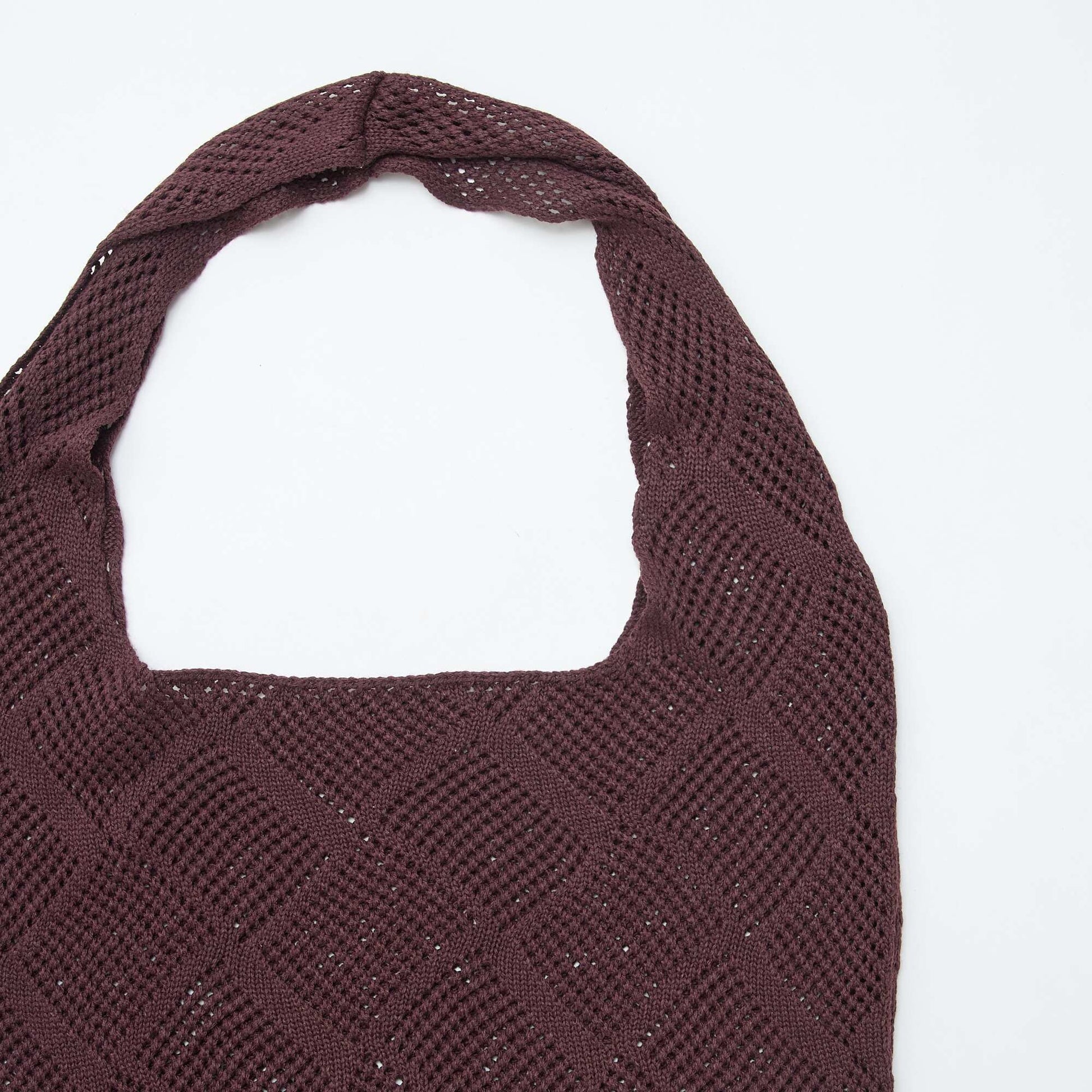 Crochet Crossbody Bag PURPLE