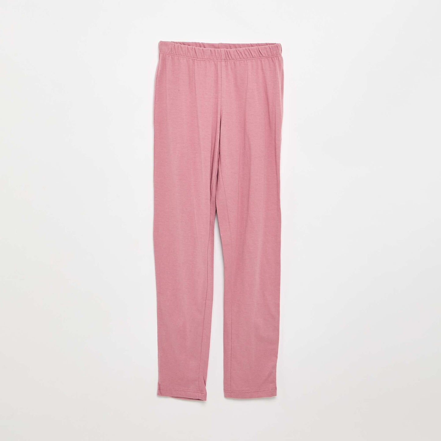 Long cotton jersey pajamas - 2 pieces BLUE