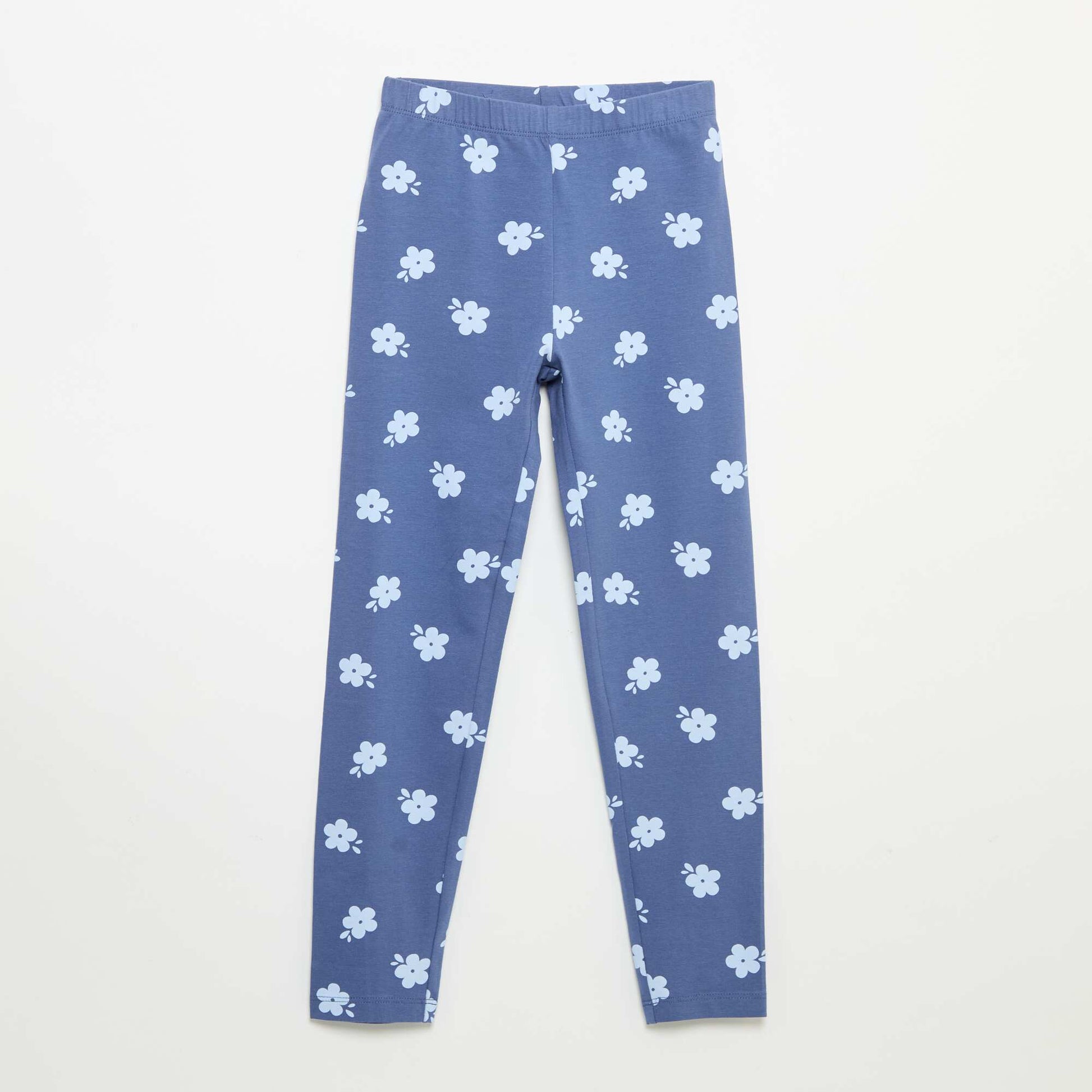 Pack of 2 long leggings BLUE