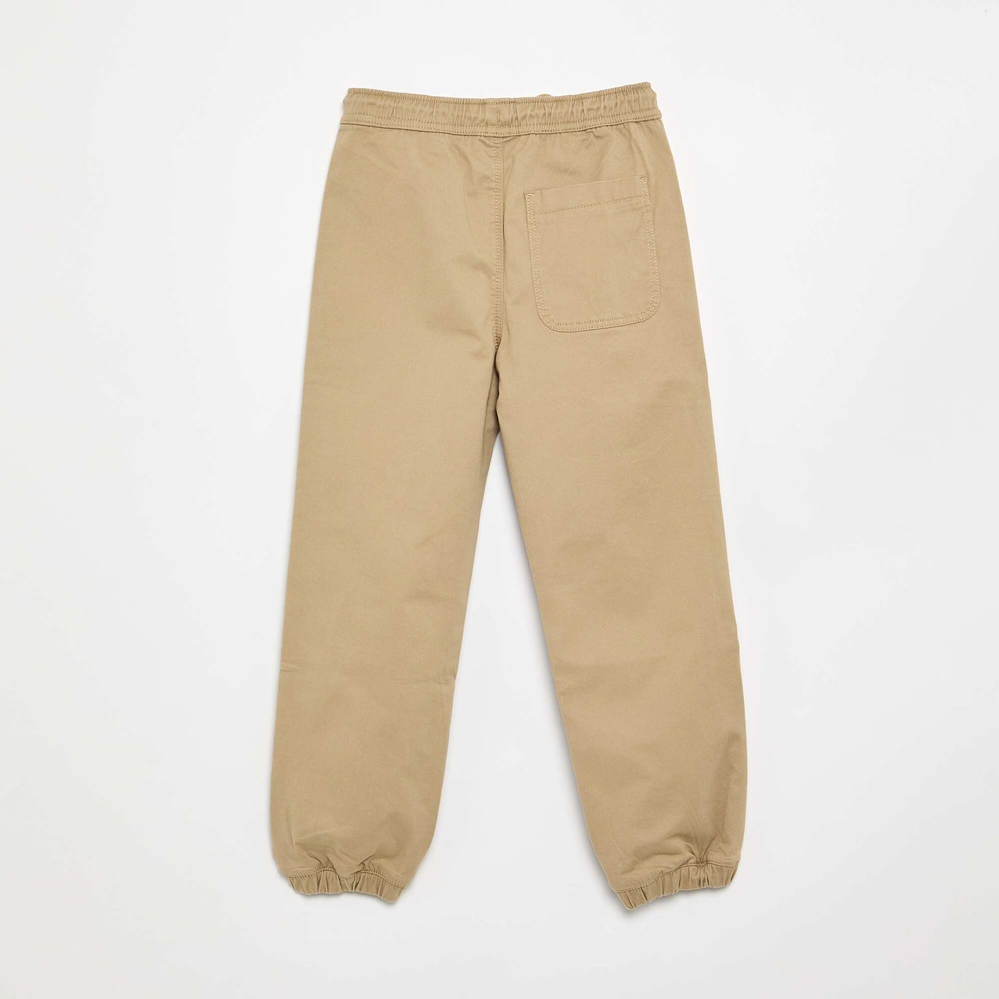 Drawstring Jogger Pants BEIGE