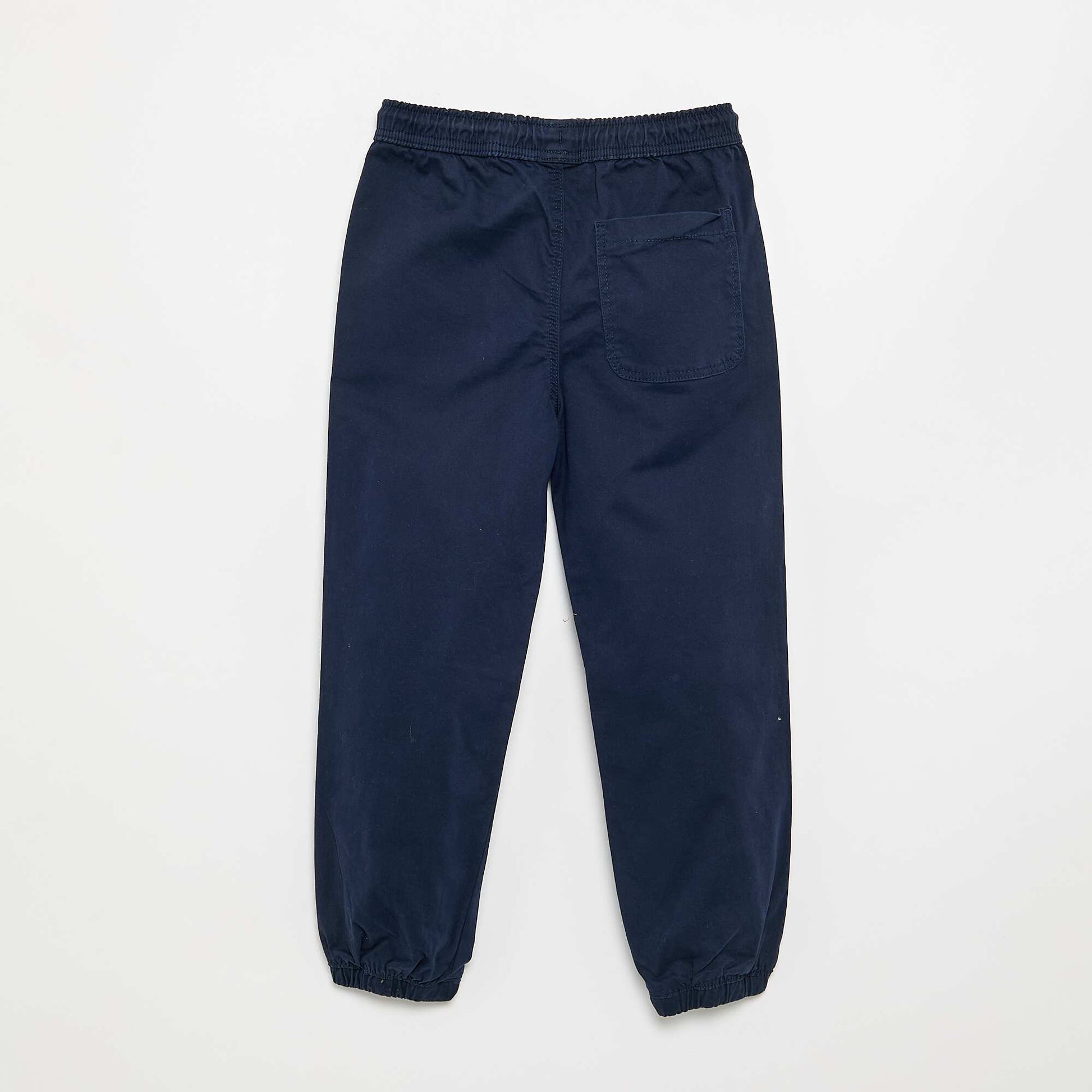 Drawstring Jogger Pants BLUE