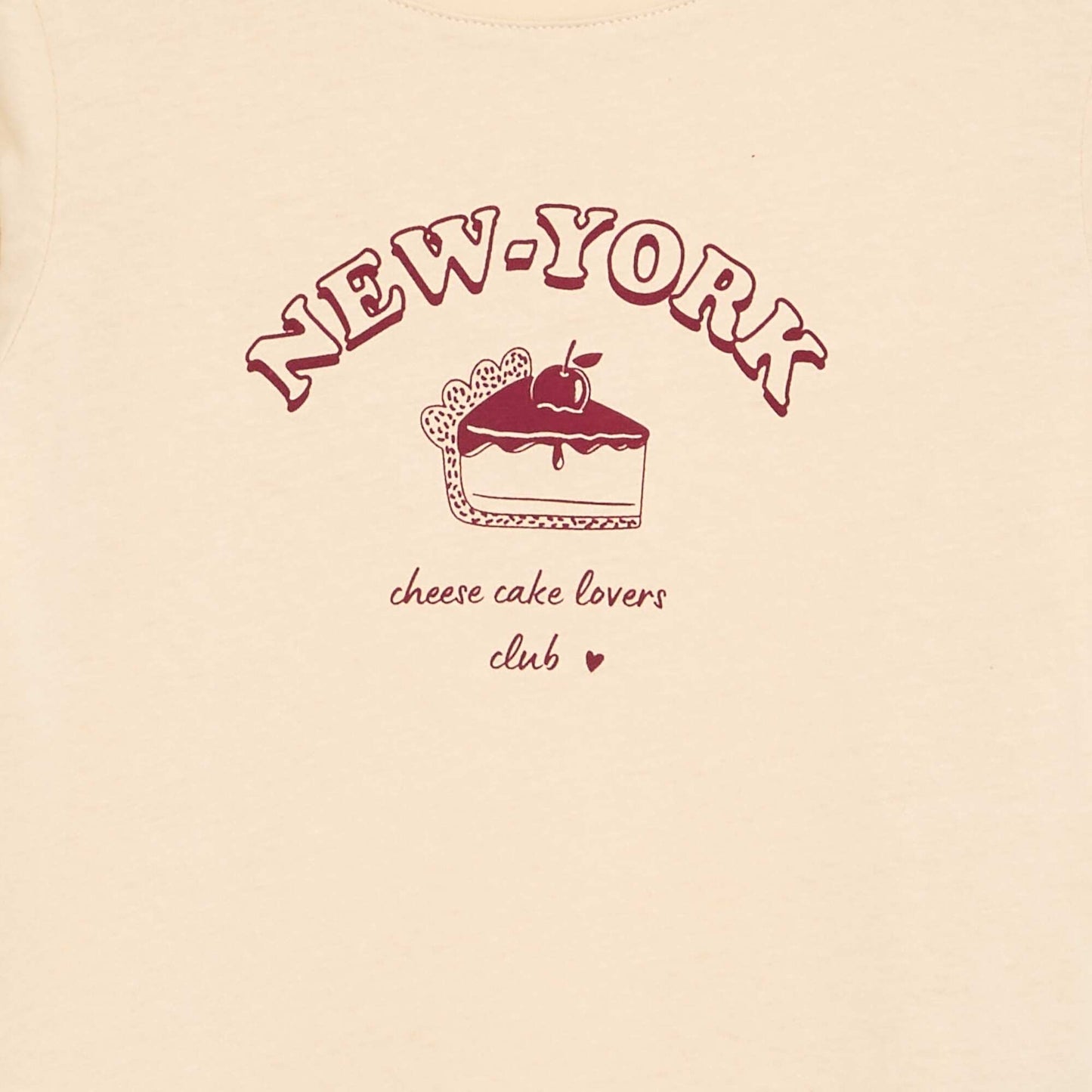 Long-sleeved T-shirt BEIGE