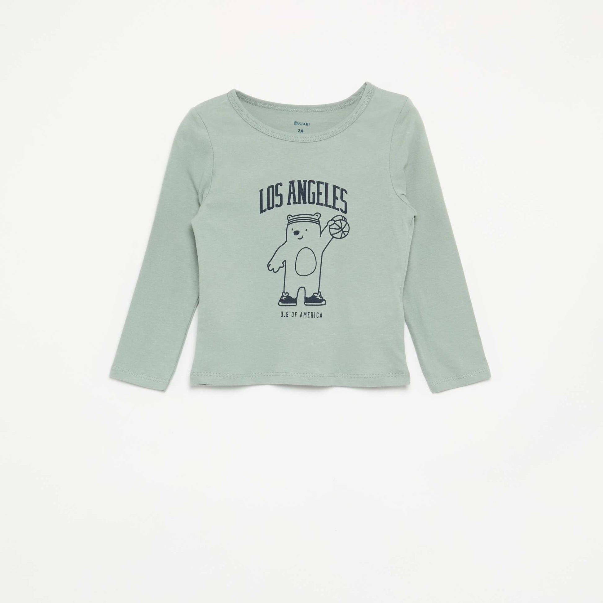 2-piece jersey pyjamas BLUE