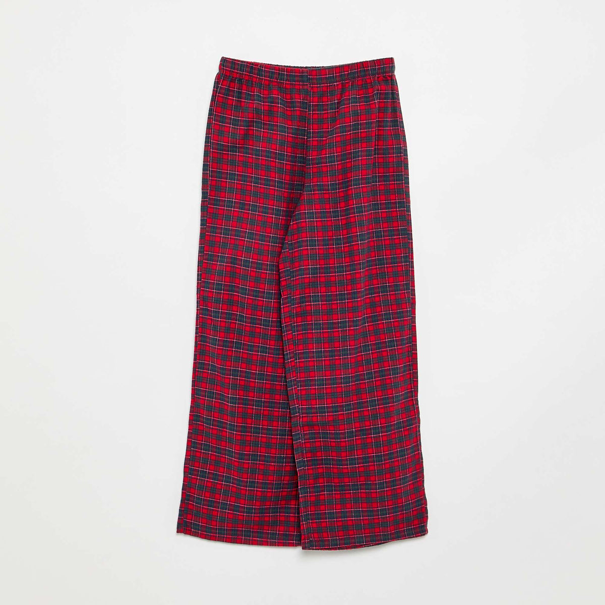 2-piece pajama shirt and trousers set RED