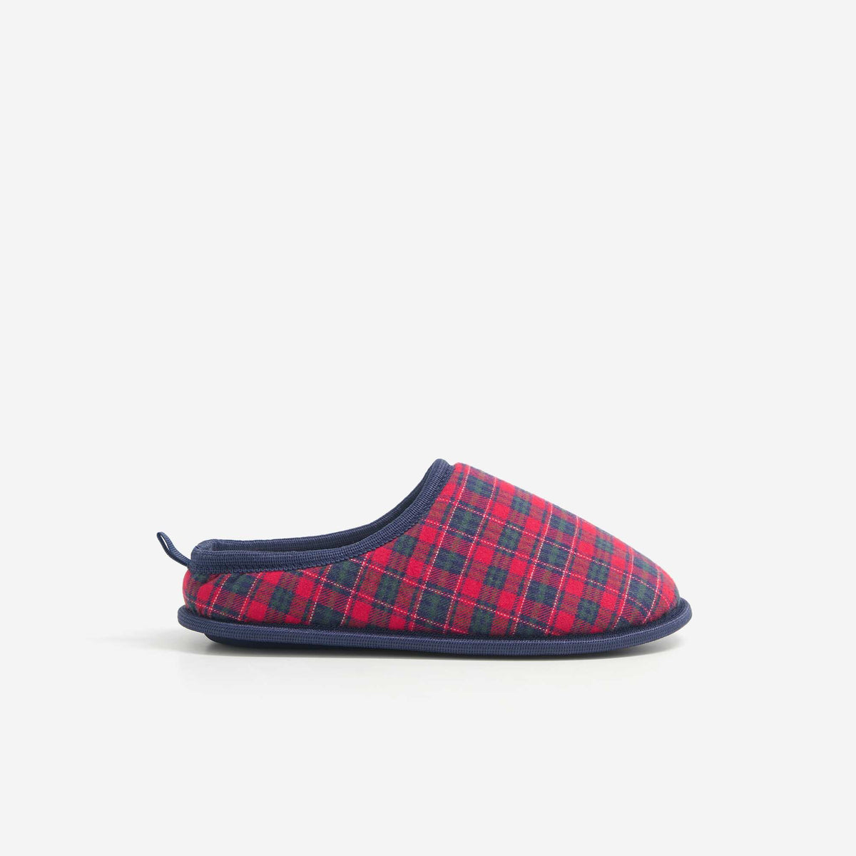 Lined Mule Slippers RED