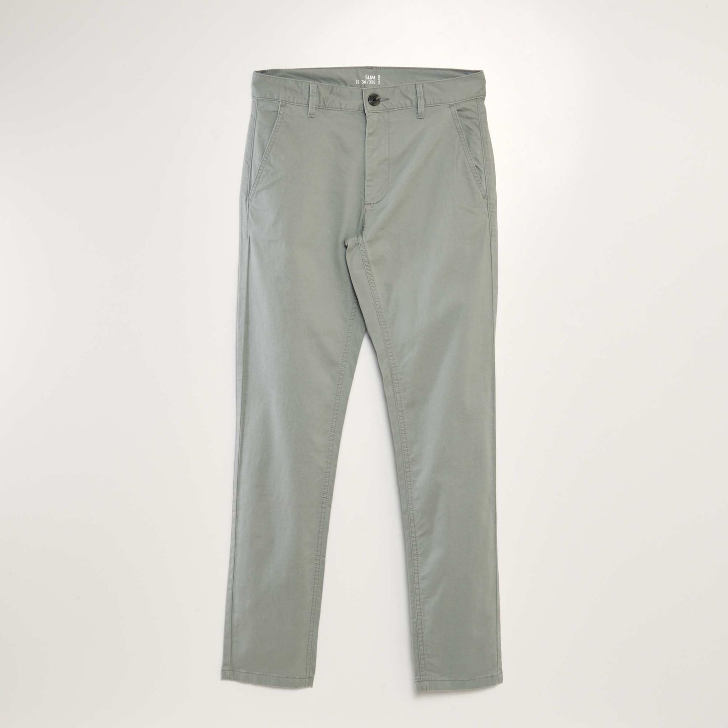 Slim-fit chinos GREEN