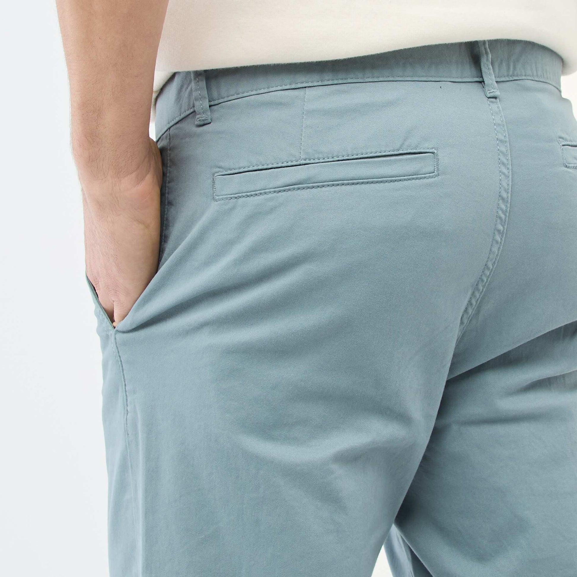 Slim-fit chinos BLUE