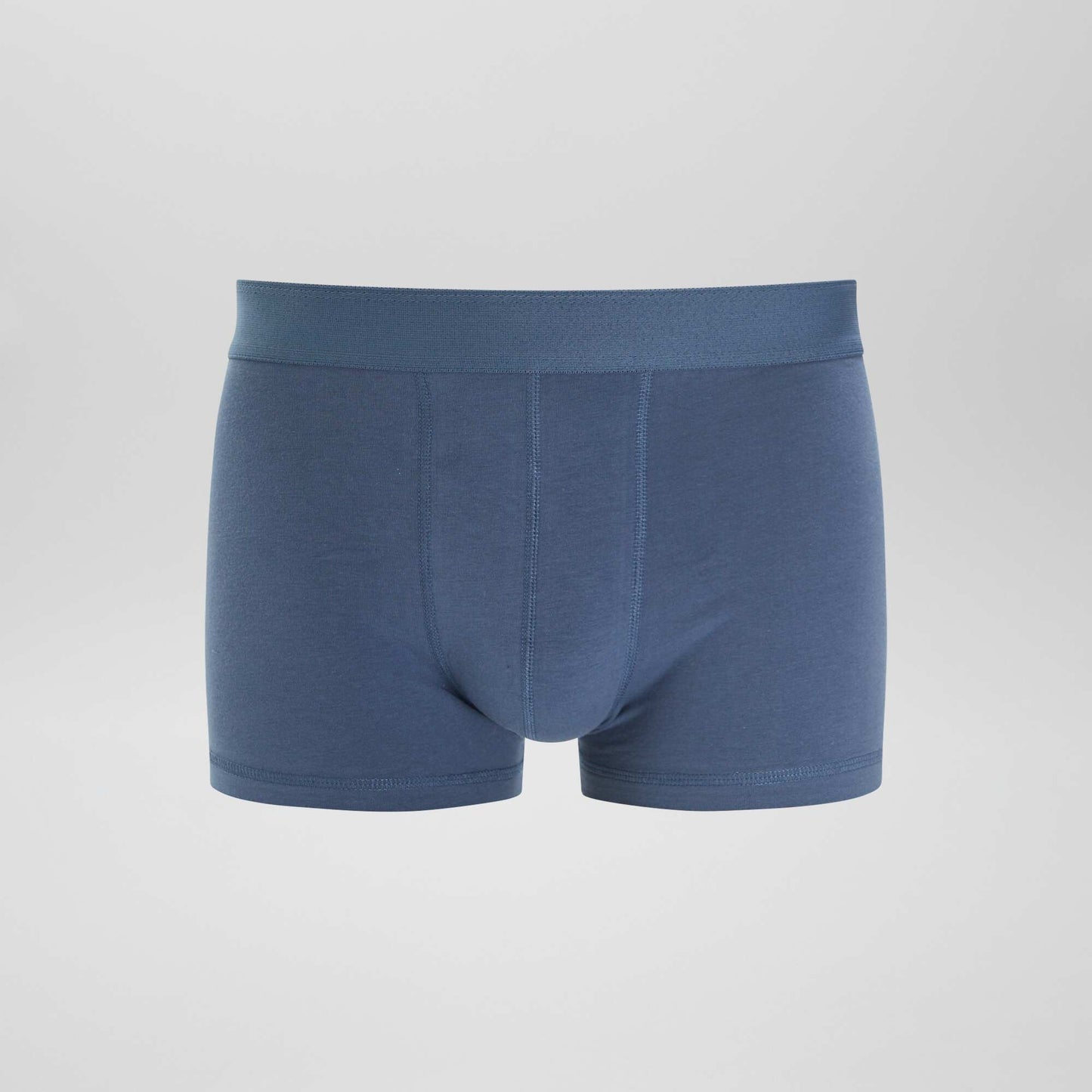 Pack of 3 plain boxers BLUE