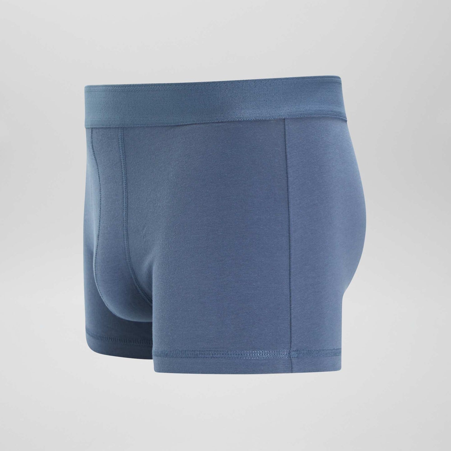 Pack of 3 plain boxers BLUE