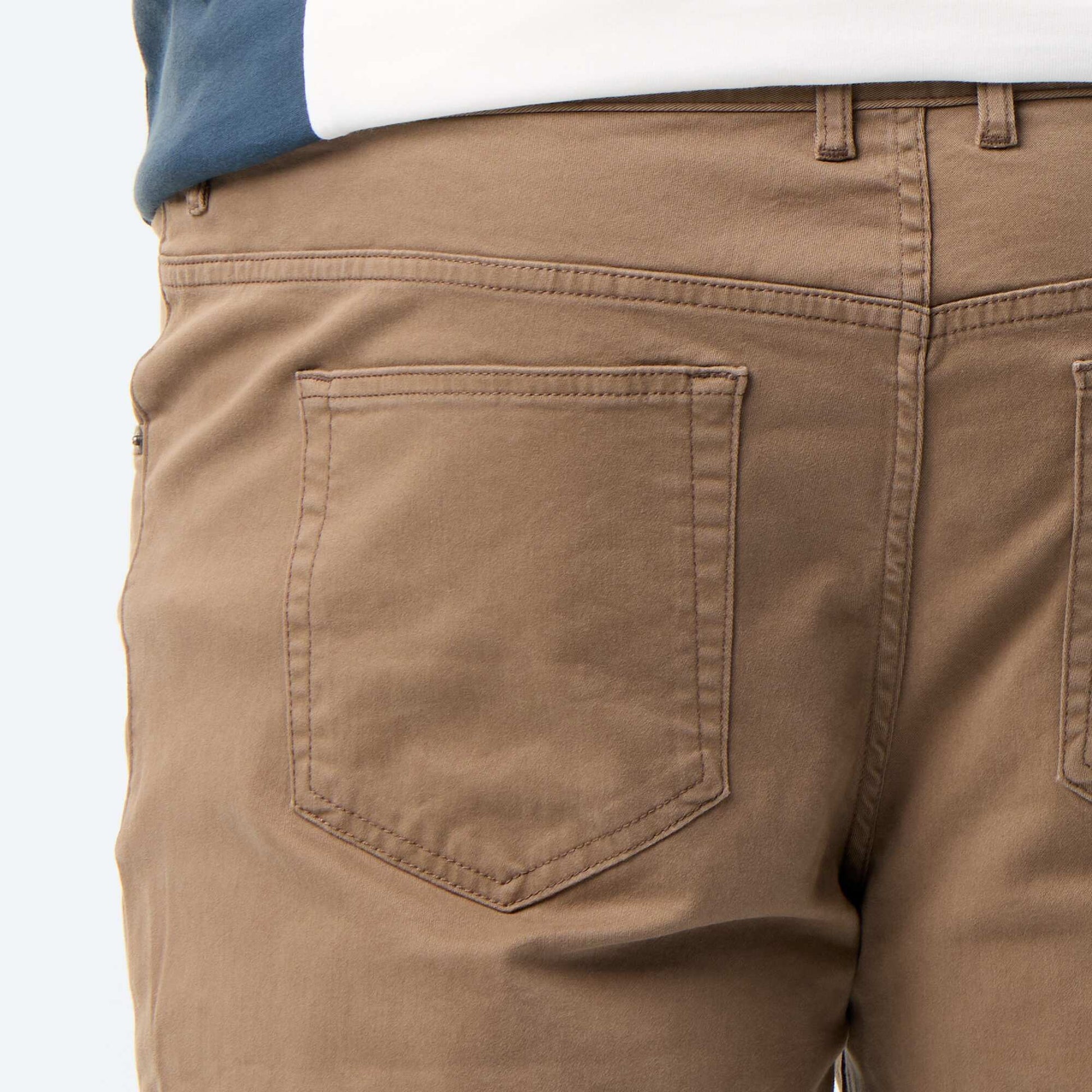Slim fit trousers - L32 BROWN