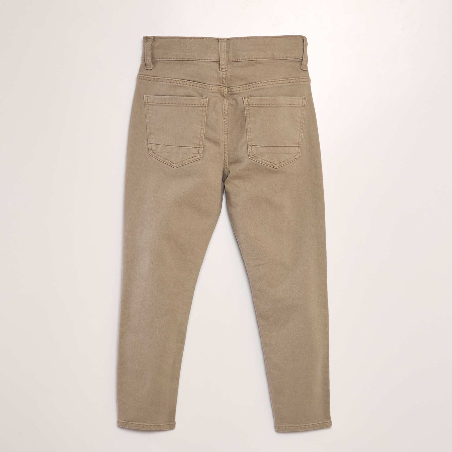 Slim-fit 5-pocket jeans BEIGE