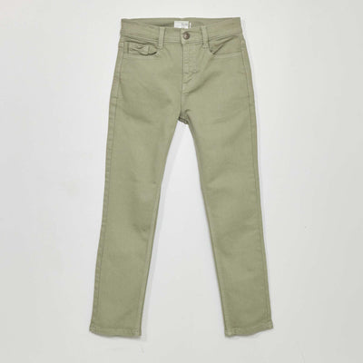 Slim-fit 5-pocket jeans grey